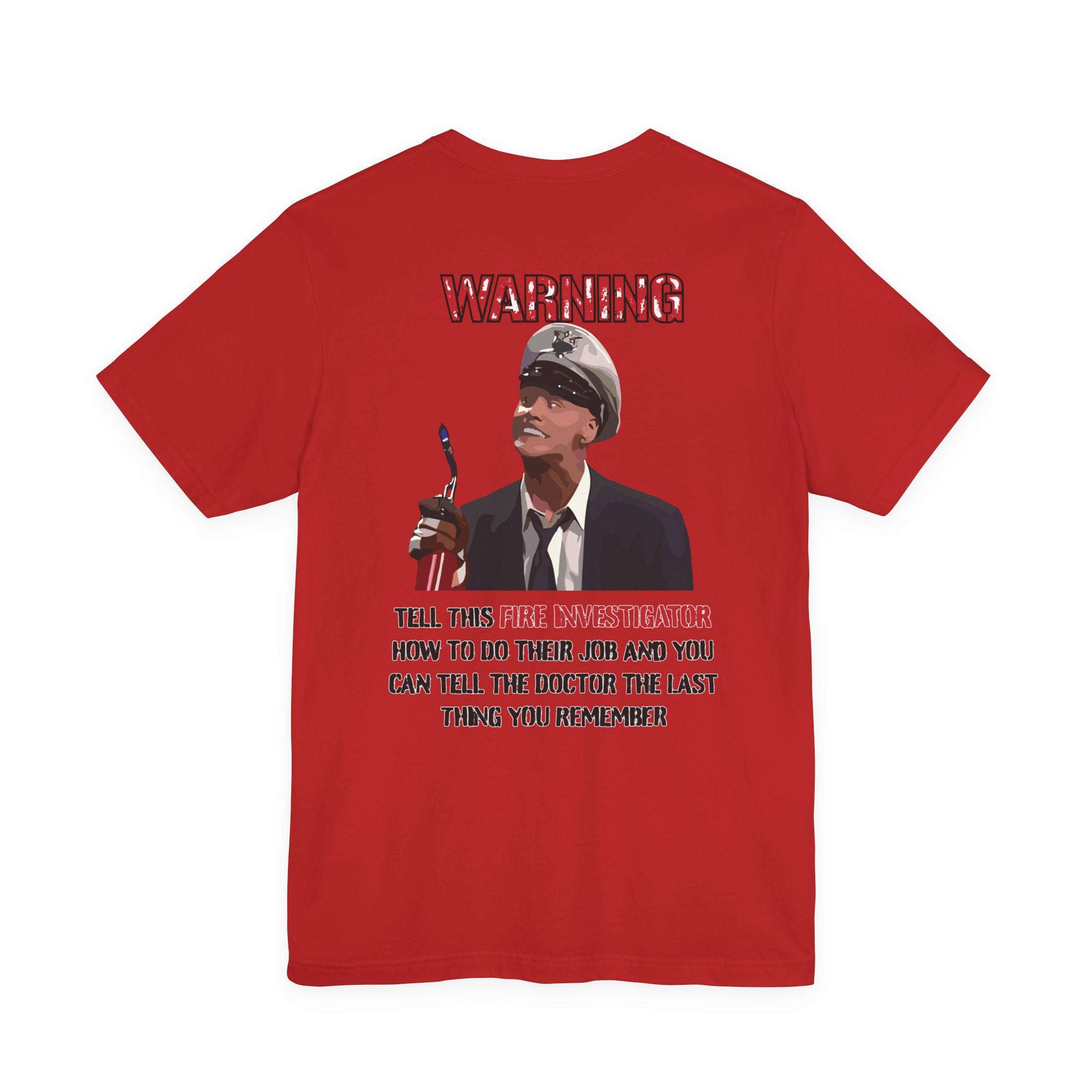 Fire Marshal Funny Shirt - Heavy Cotton Unisex Tee -