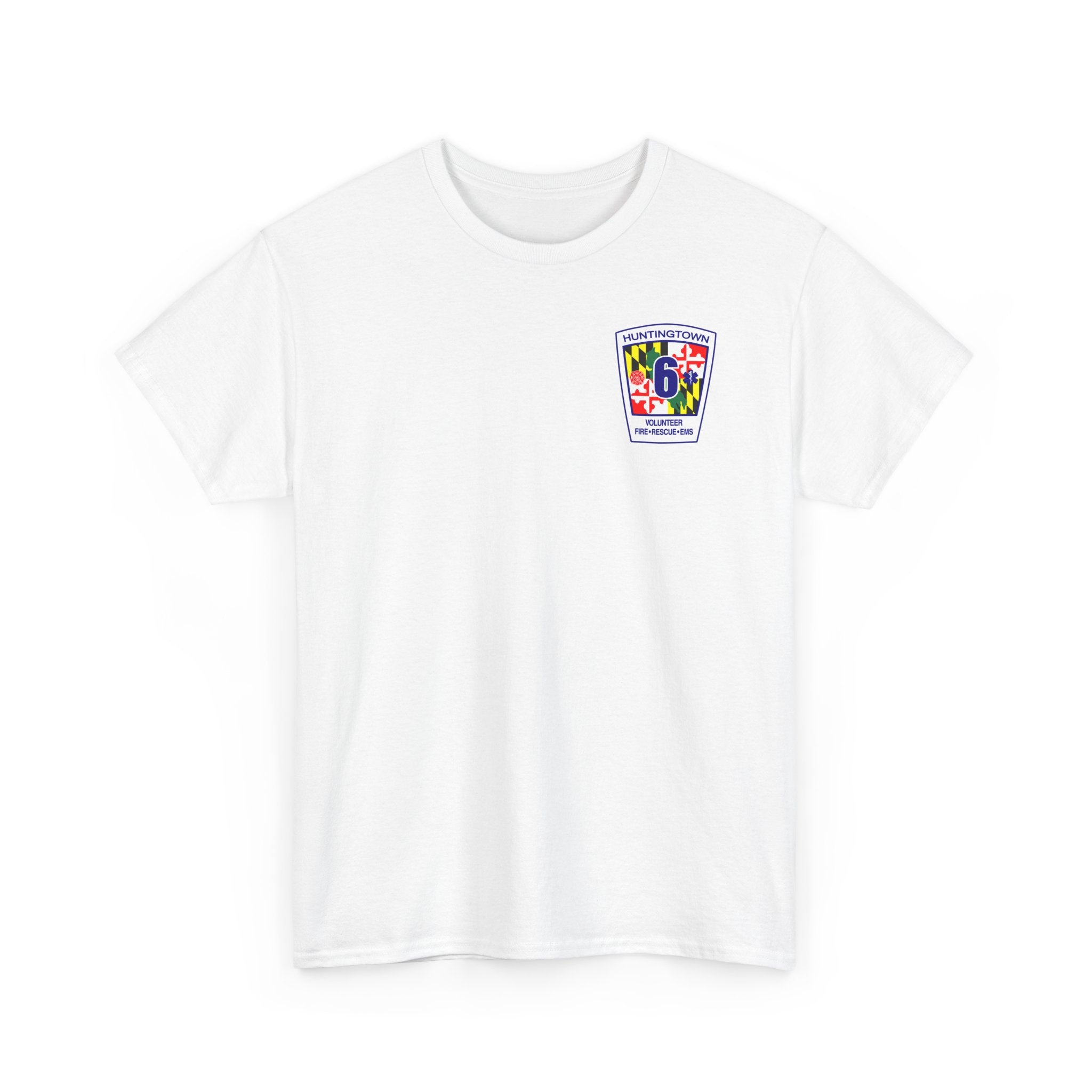 Huntingtown Vol. Fire Boat 6 - Heavy Cotton Unisex Tee