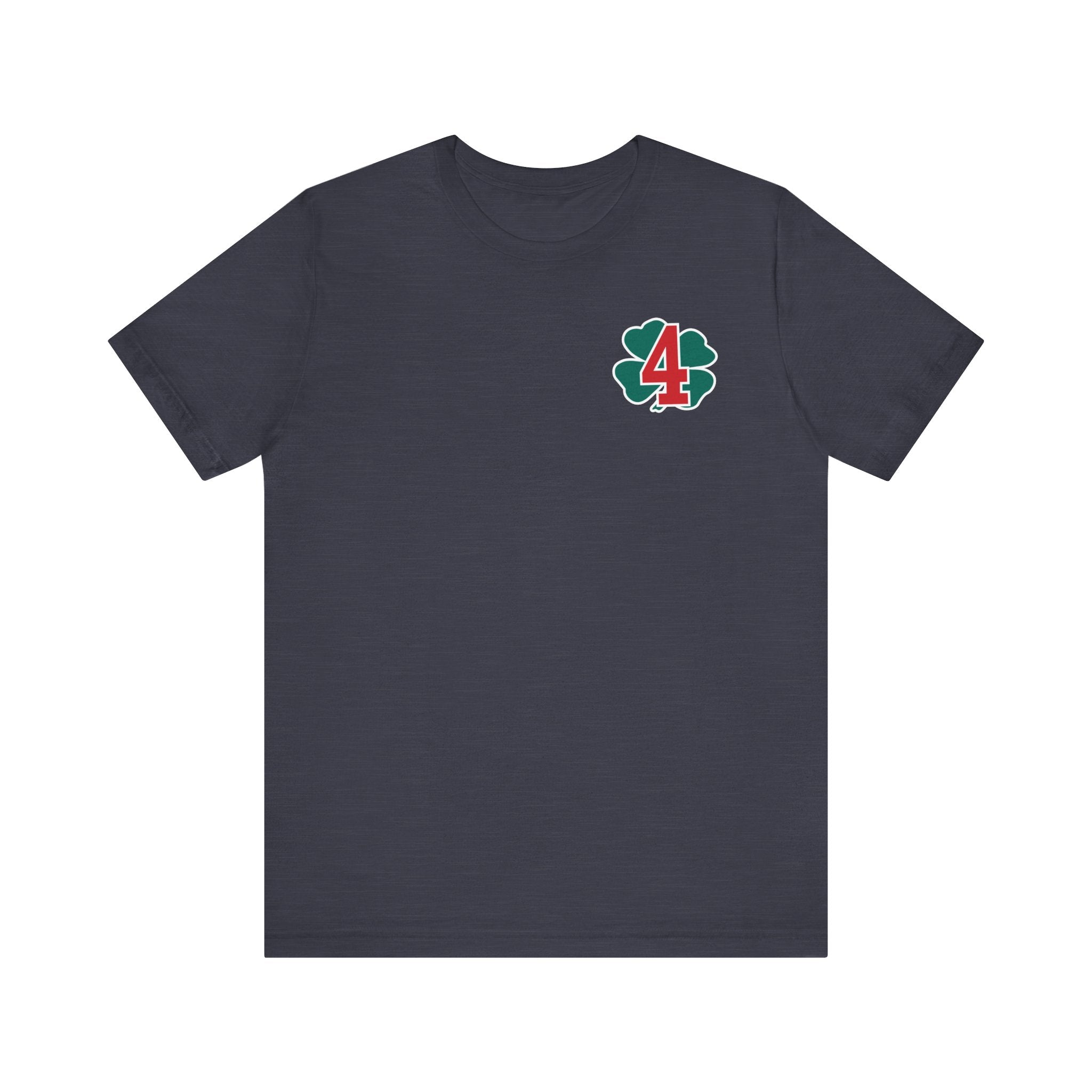 Station 4 RatPack on Back Clover Front - Bella+Canvas Soft Unisex Tee