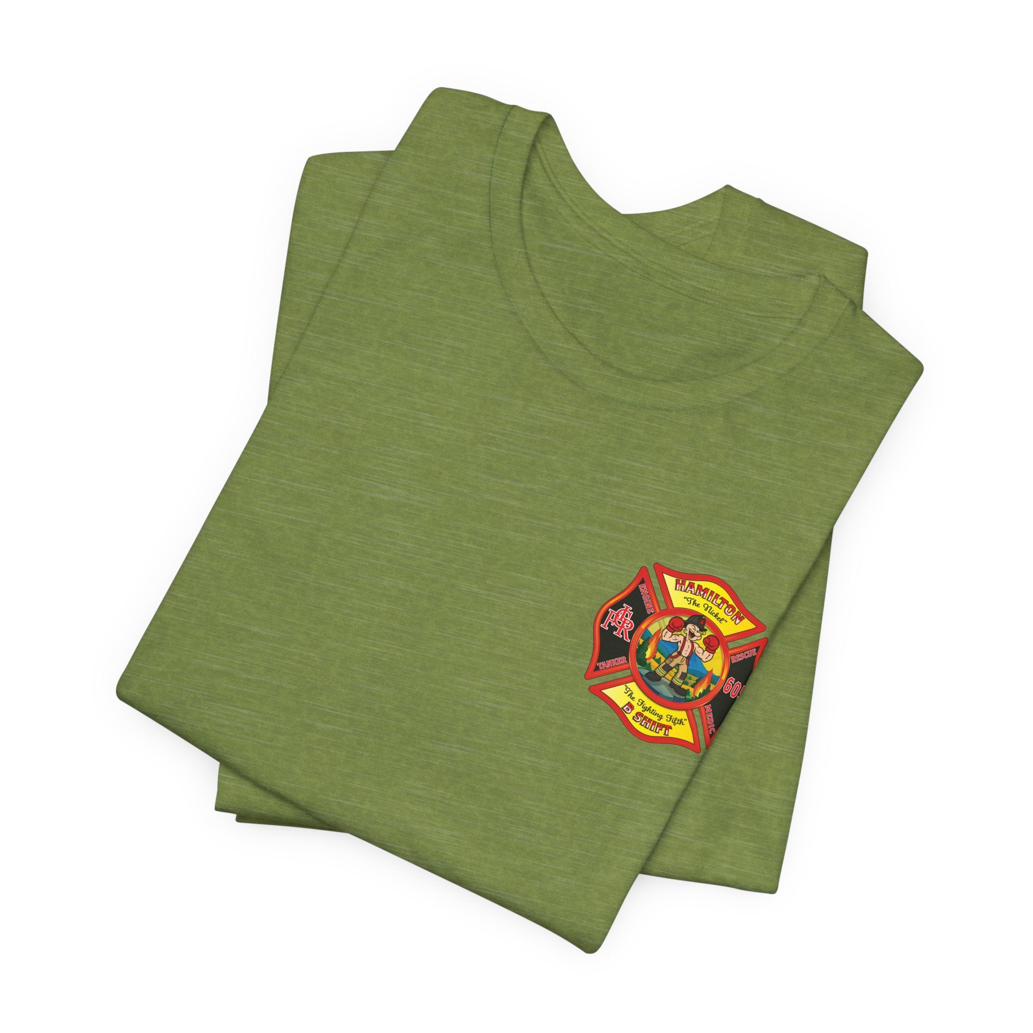 LCFR Hamilton Station 5 version 4 Nickel Back- Bella+Canvas Soft Unisex Tee