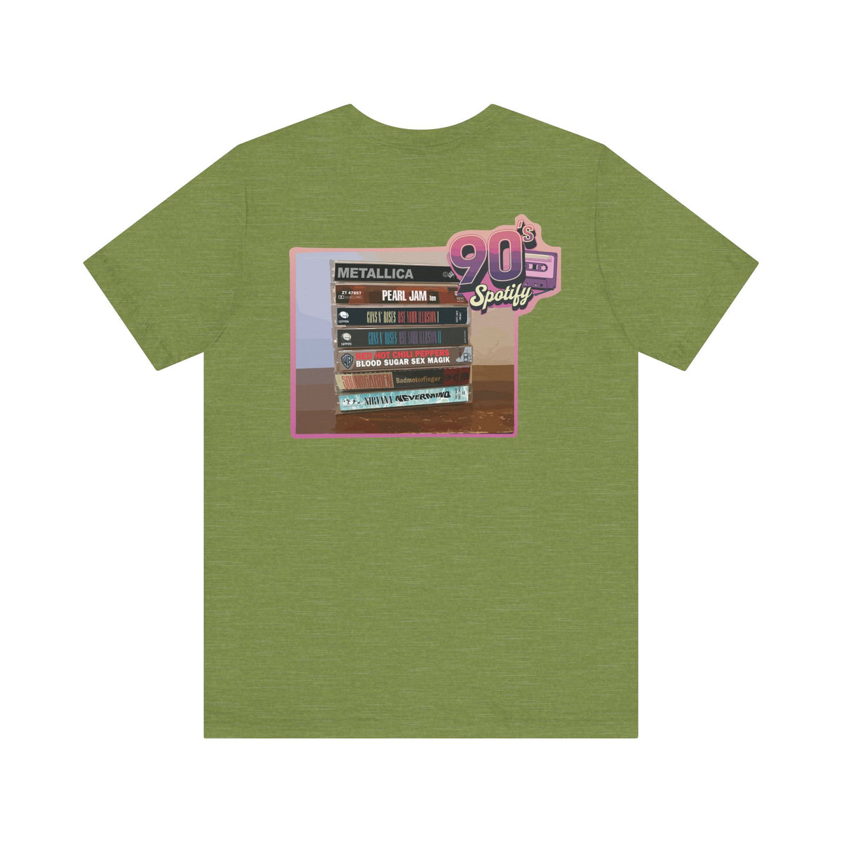 90's Spotify- Bella+Canvas Soft Unisex Tee