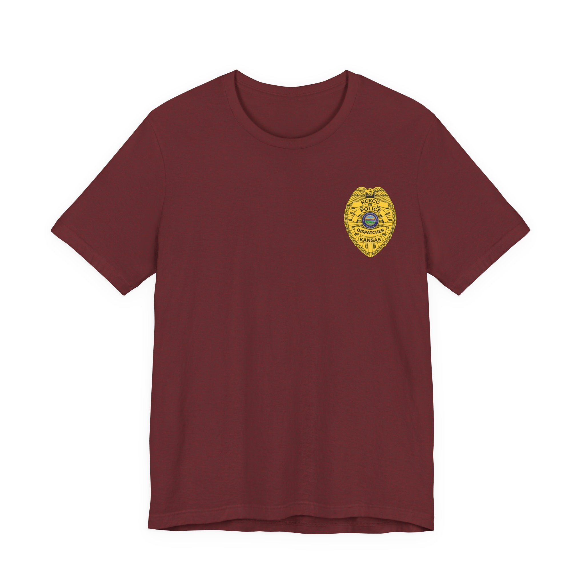 KCKCC Police Dispatcher - Unisex Jersey Short Sleeve Tee