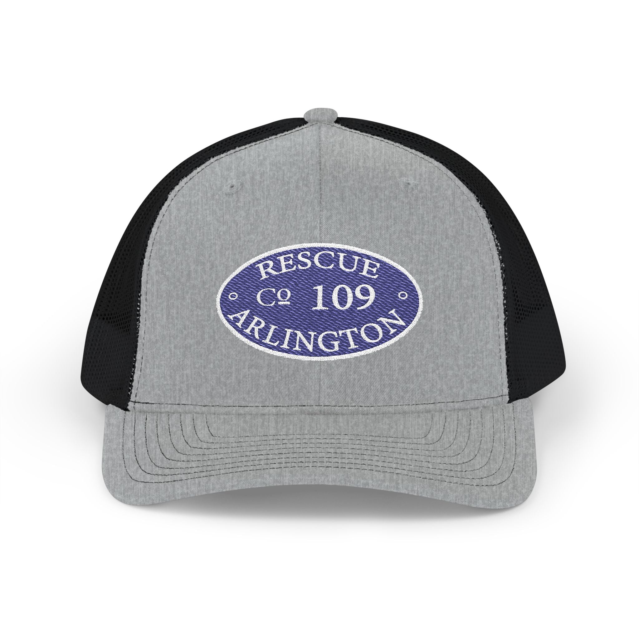 Arlington Engine 9 Circle Patch - (Richardson 112 Style Hat) Snapback Trucker