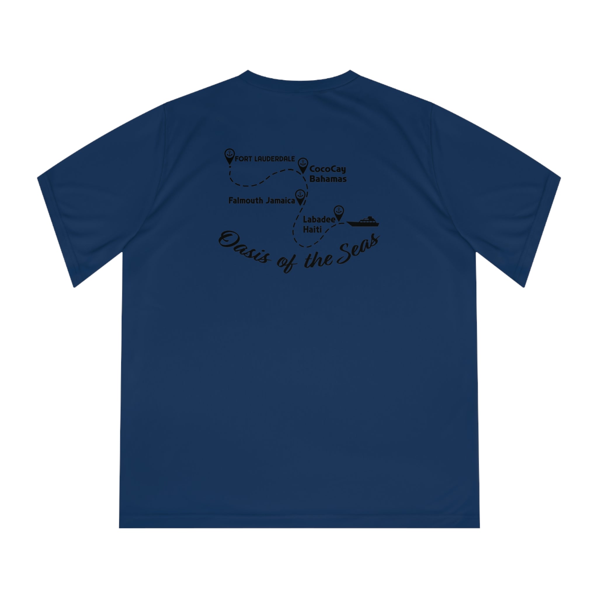 Bennett Family Cruise Black logo - Women's Performance V-Neck T-Shirt