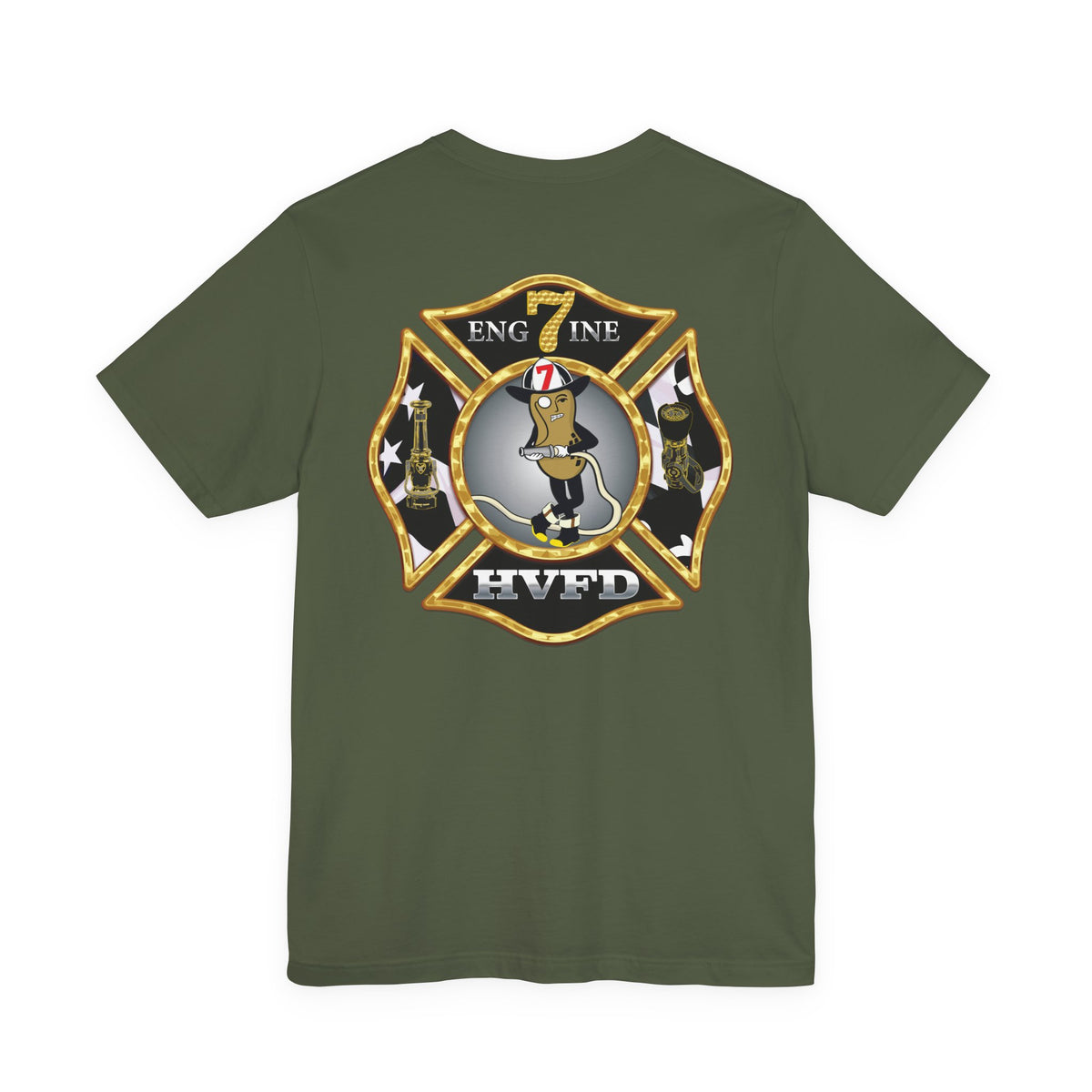 Hollywood MD Eng7ine New logo - Unisex Soft Jersey Short Sleeve Tee