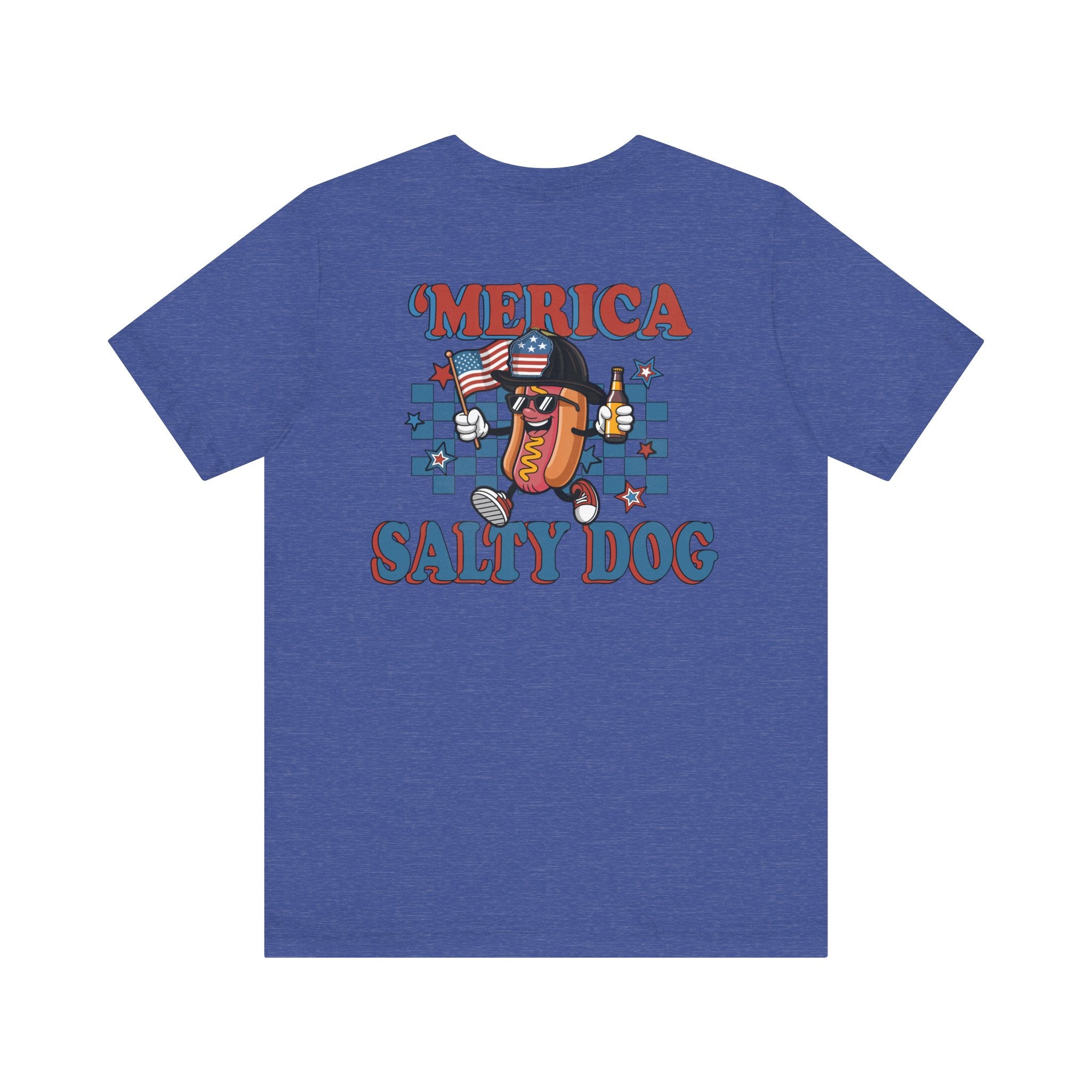 Salty Dog 'Merica Shirt - Bella-Canva Soft Jersey Short Sleeve Tee