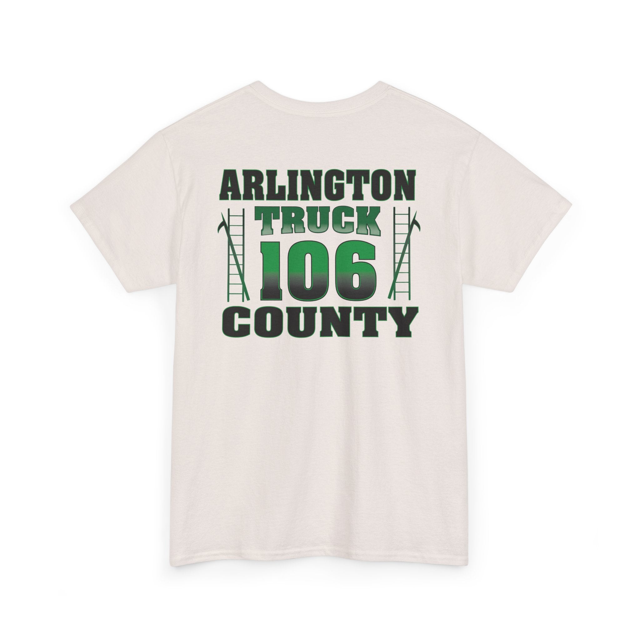Station 6 Truck Arlington - Heavy Cotton Unisex Tee