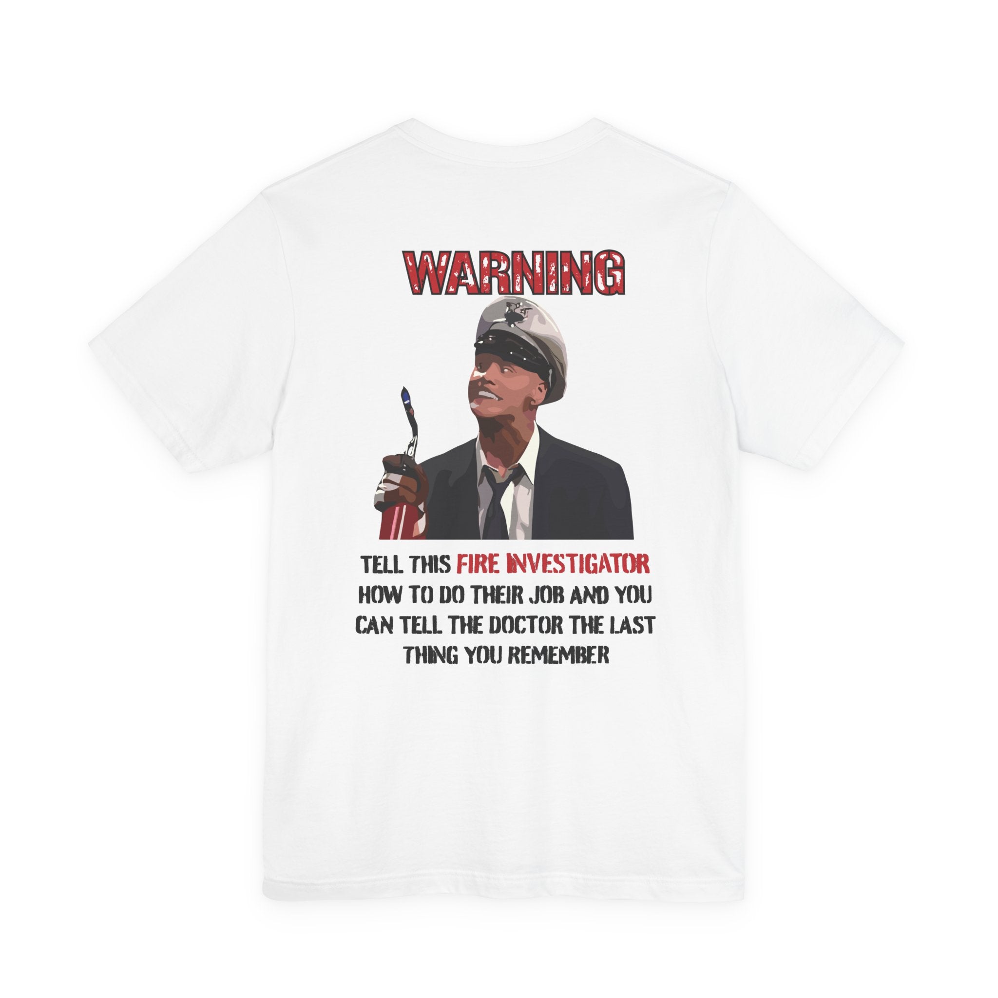 Fire Marshal Funny Shirt - Heavy Cotton Unisex Tee -