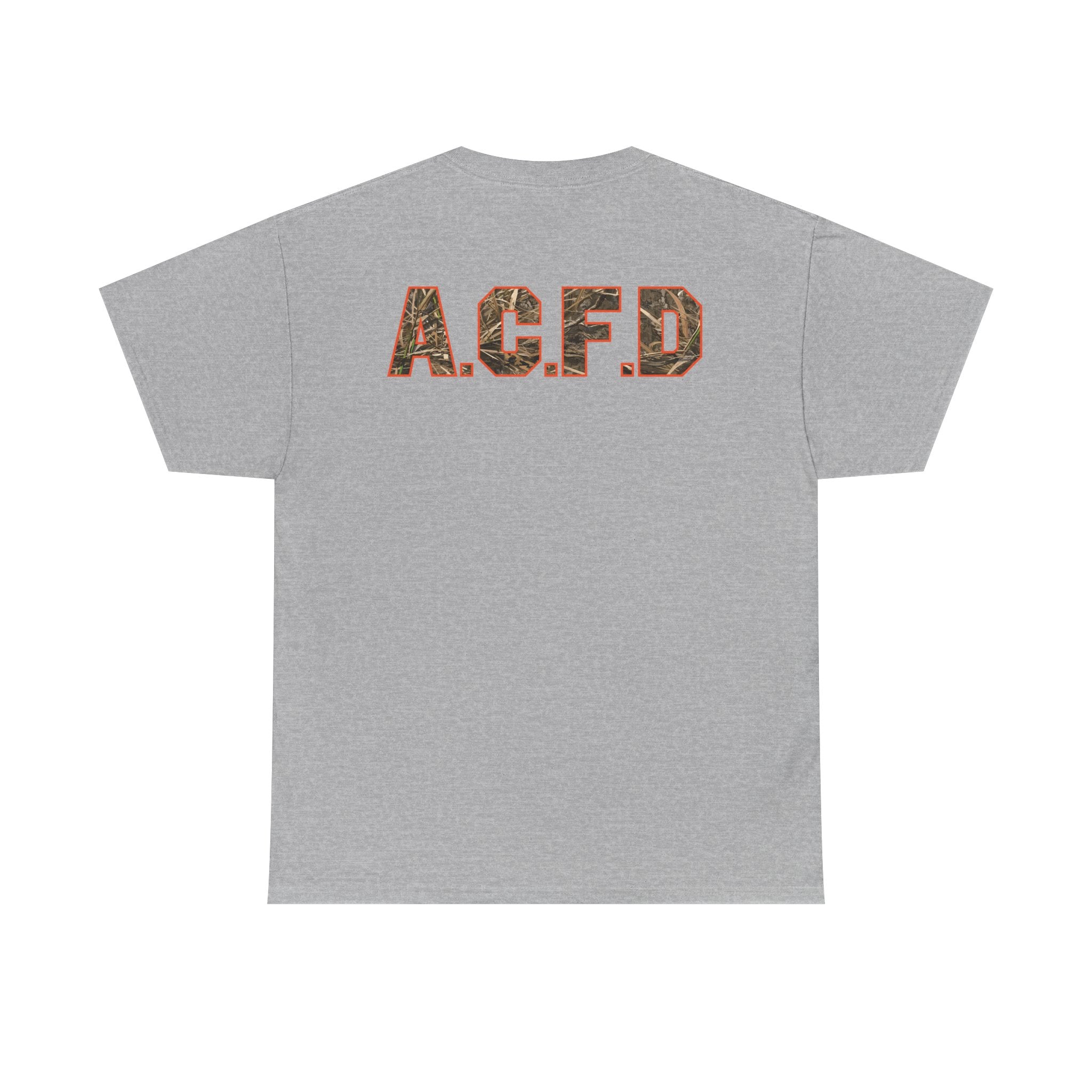 Heavy Cotton Unisex Tee - Arlington Camo Deer Hunter