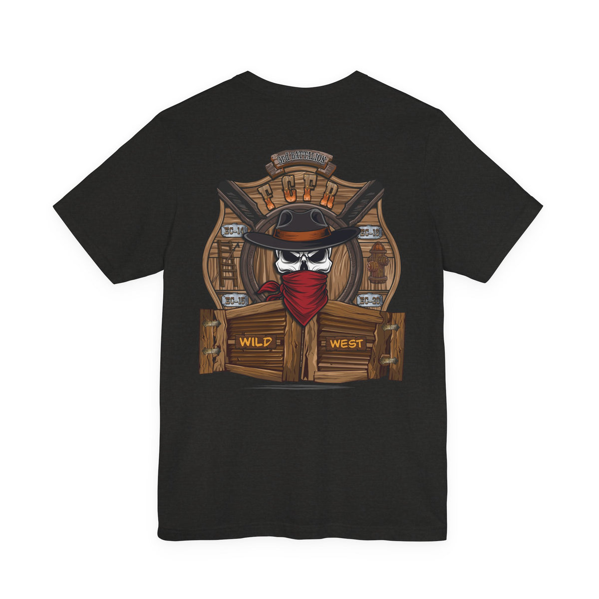 Frederick County VA Fire 3rd Battalion - Bella+Canvas Soft Unisex Tee
