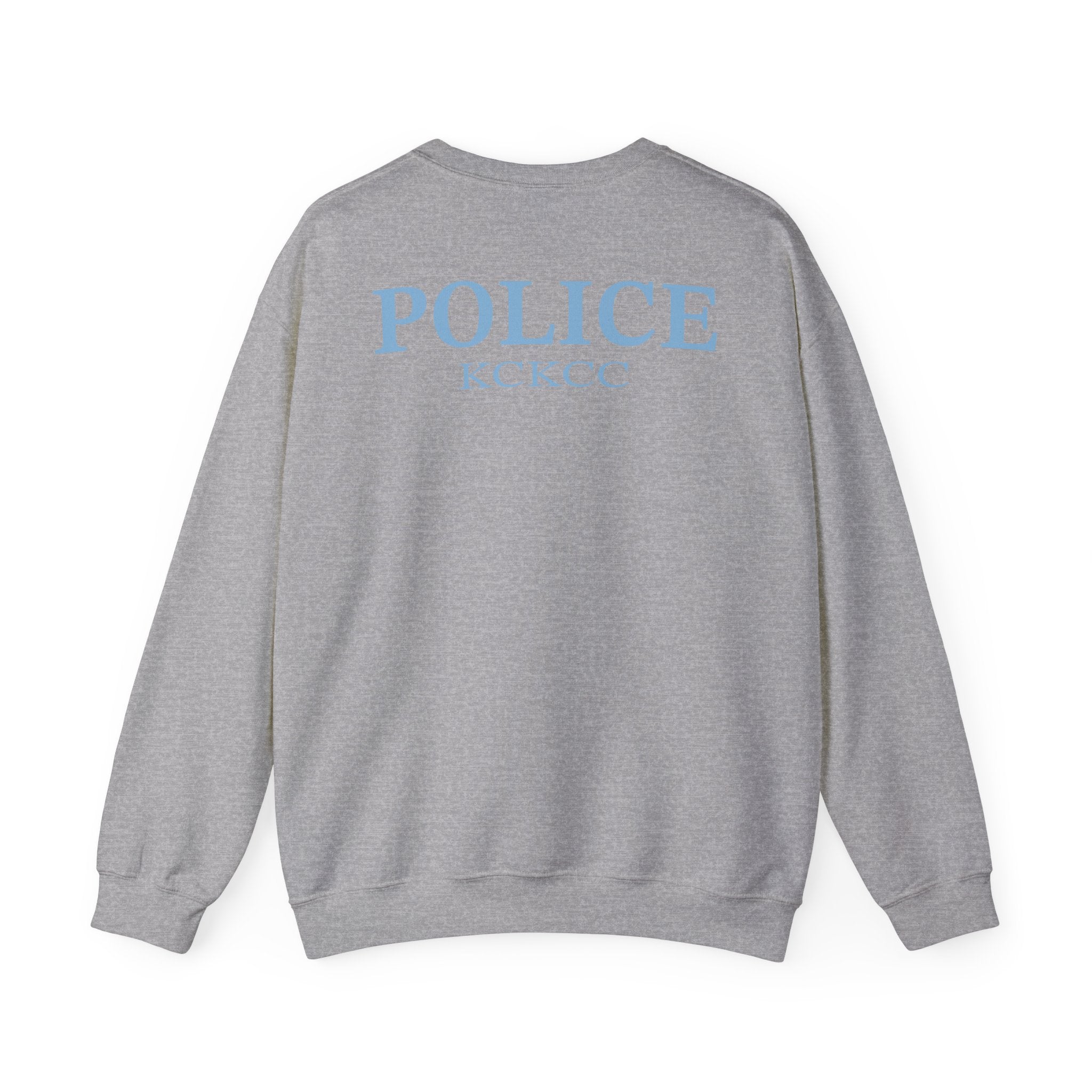 Kansas City College Police Blue Patch - Unisex Heavy Blend™ Crewneck Sweatshirt