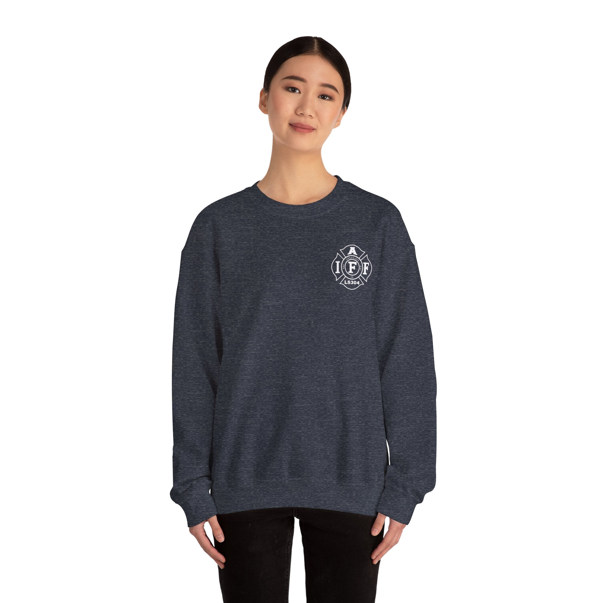 Clarke County B Shift version 1 - Gildan Unisex Heavy Blend™ Crewneck Sweatshirt