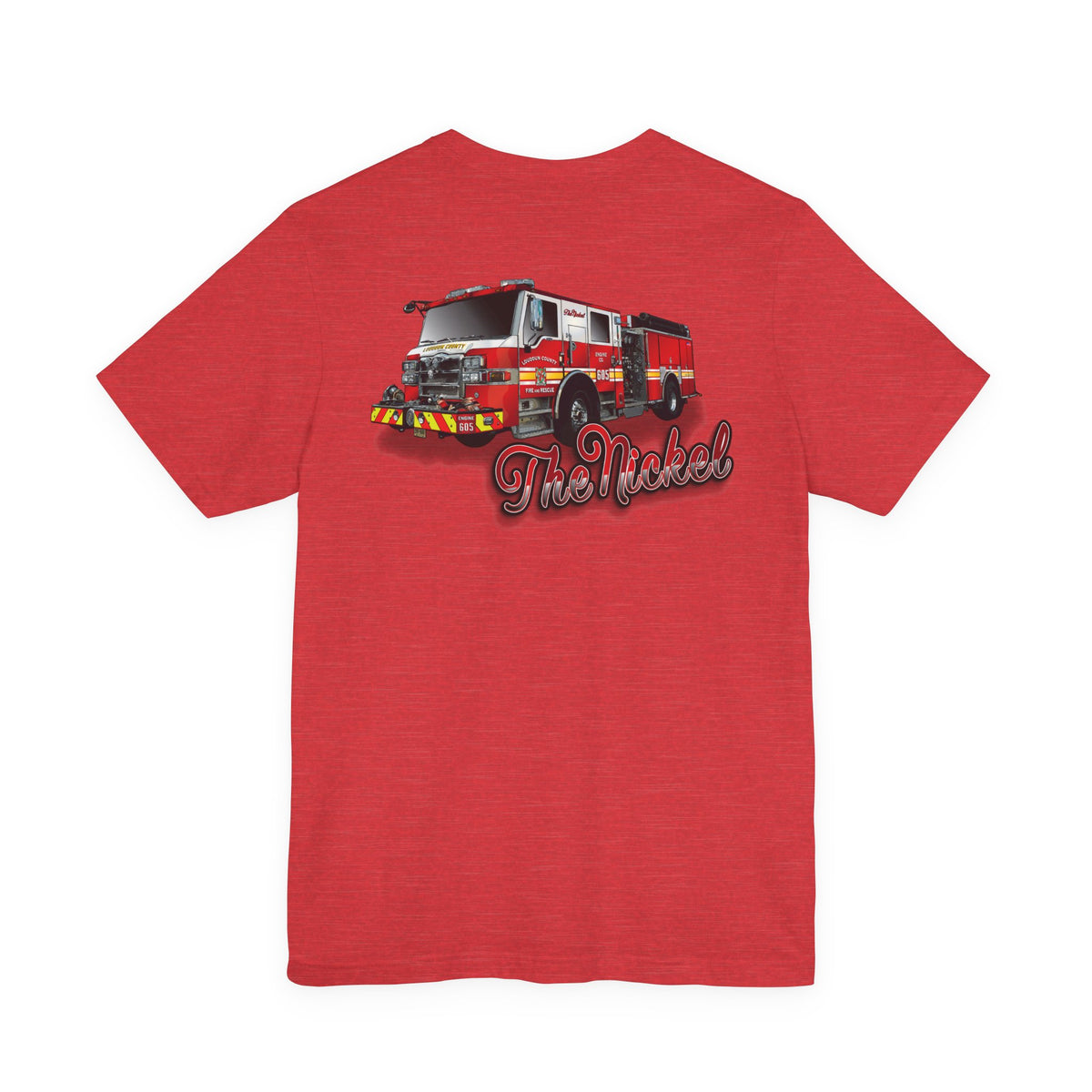 LCFR Hamilton Station 5 version 4 Nickel Back- Bella+Canvas Soft Unisex Tee