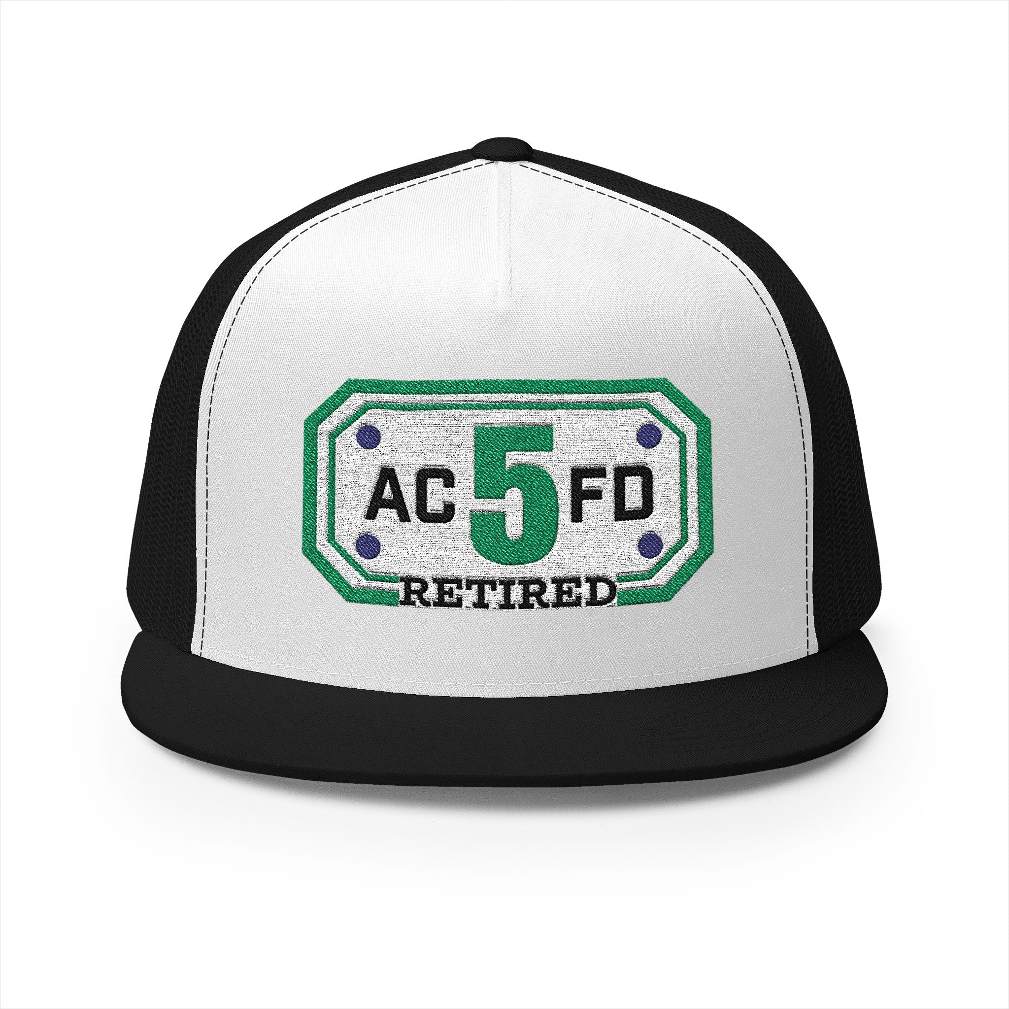 Retired Arlington Truck 5 - 5 Panel Trucker Cap (Embroidery)