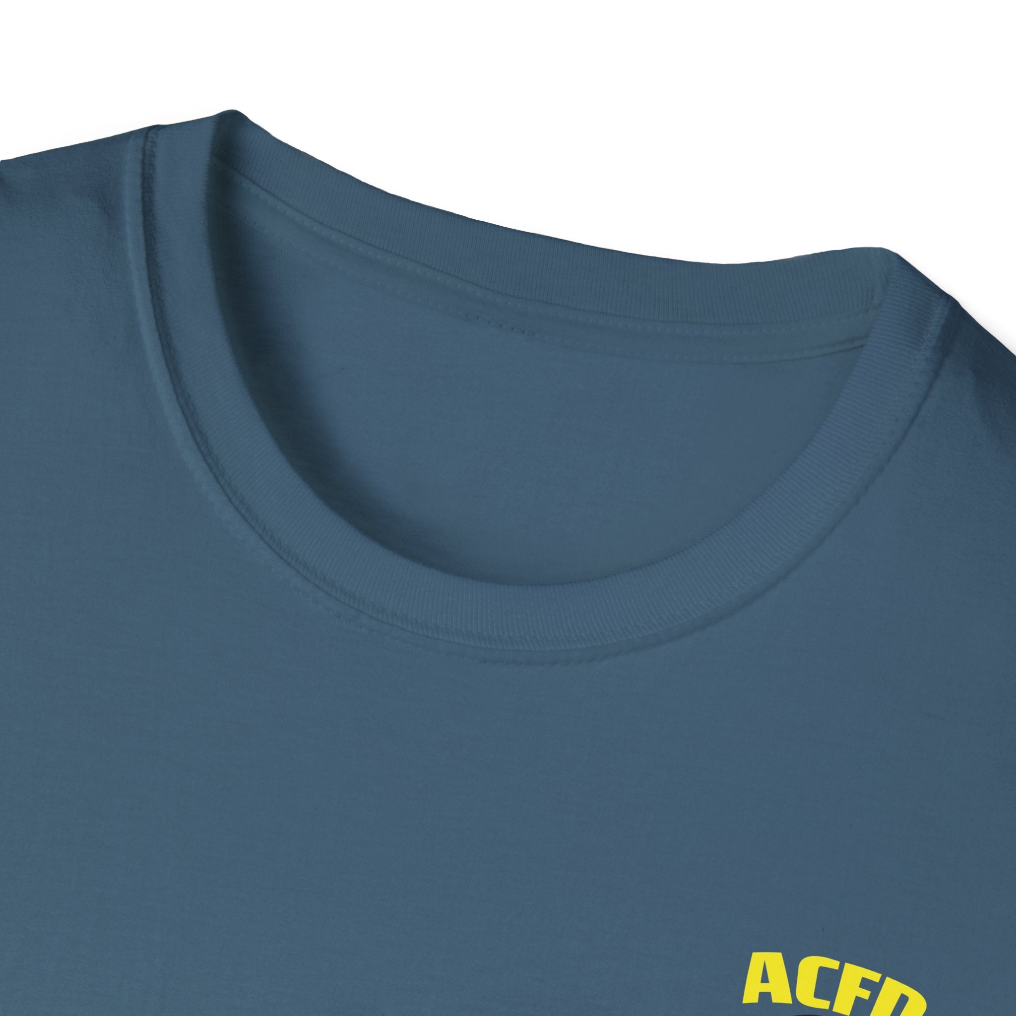 Station 9 Taz Front / Officer Rescue 9 back - Gildan Soft Cotton Softstyle T-Shirt