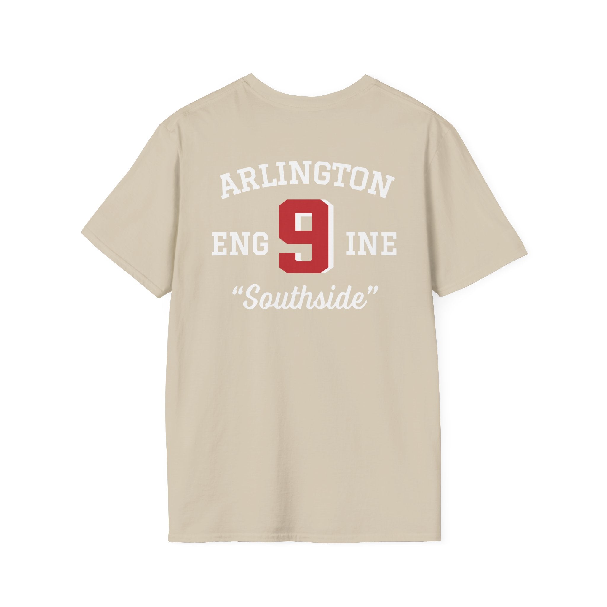 Station 9 Taz Front / FF Engine 9 back - Gildan Soft Cotton Softstyle T-Shirt