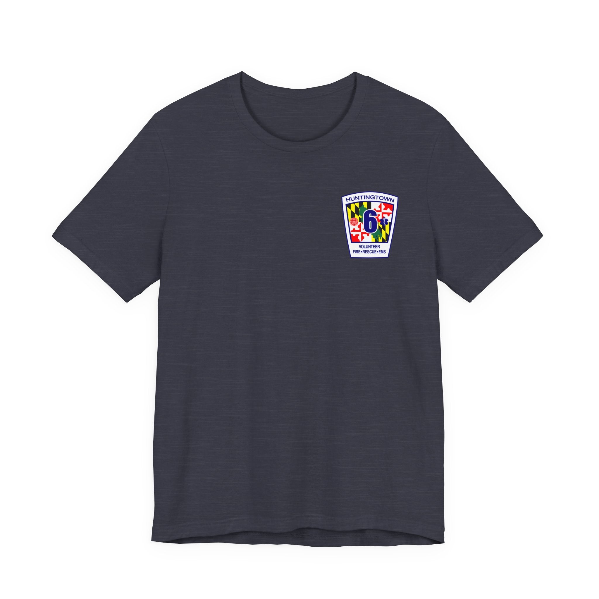 Huntingtown Vol. Fire Boat 6 - Bella+Canvas Soft Unisex Tee