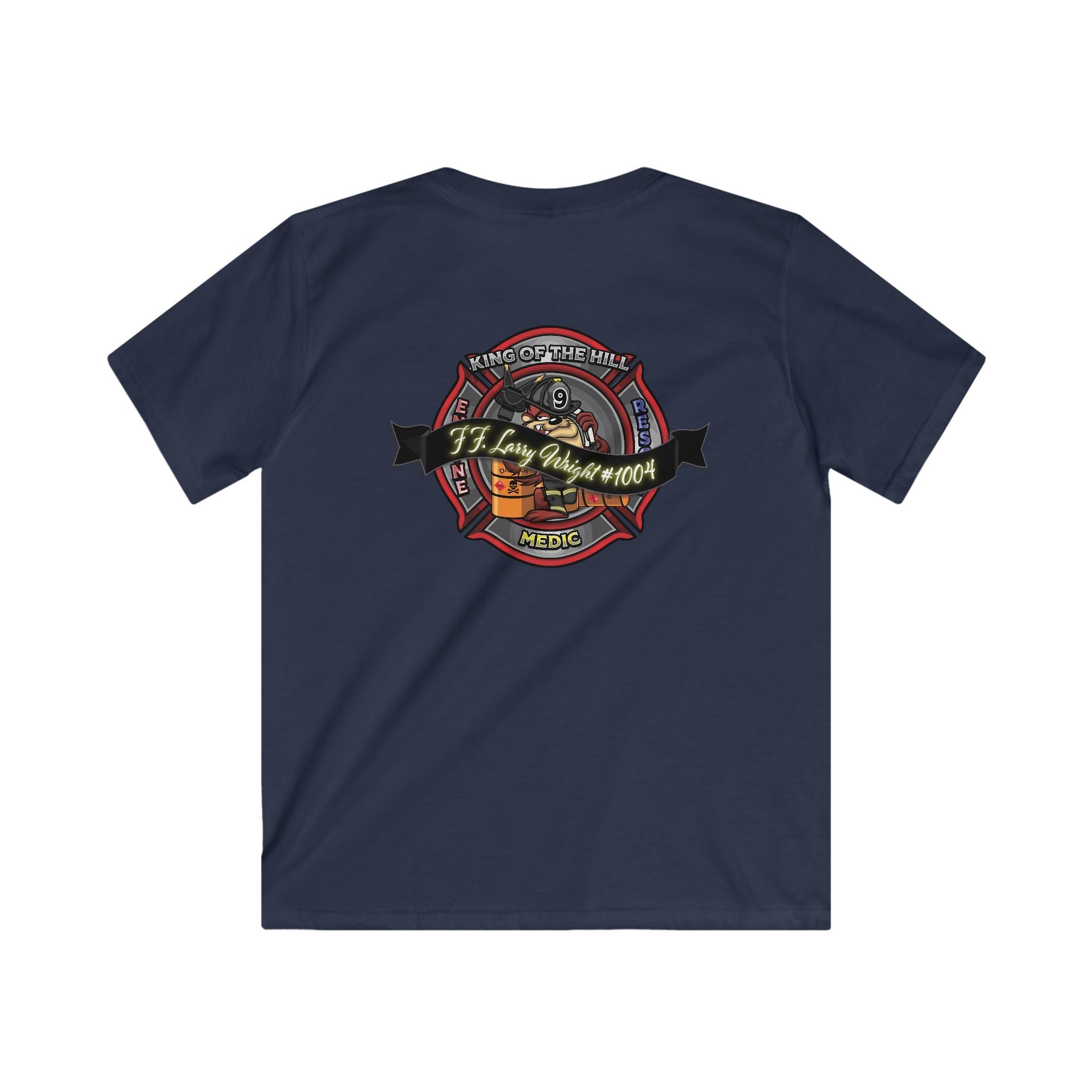 Kids Youth - Larry Wright Memorial Shirt - Kids Youth Gildan Softstyle Tee