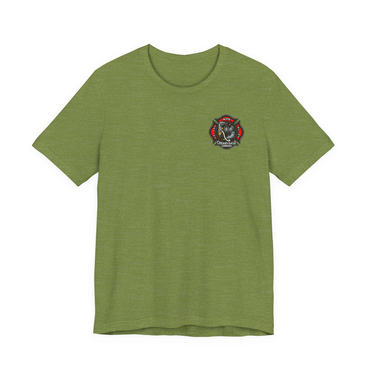 Station 3 Rhino Logo Officer - Bella+Canvas Soft Unisex Tee