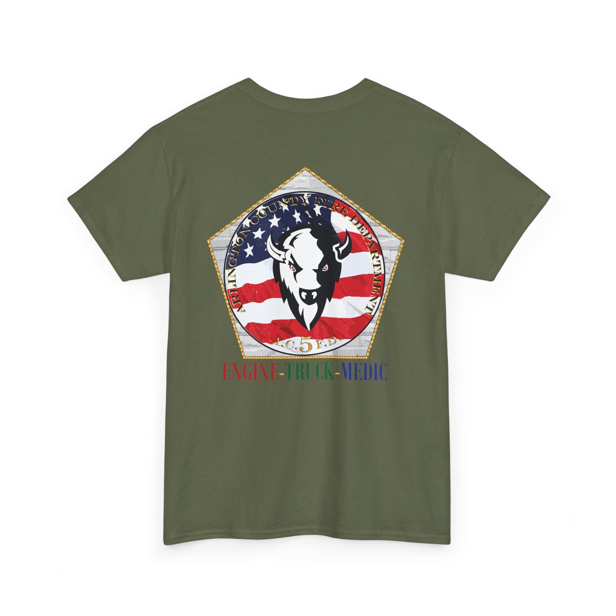 Heavy Cotton Unisex Tee -Station 5 Arlington