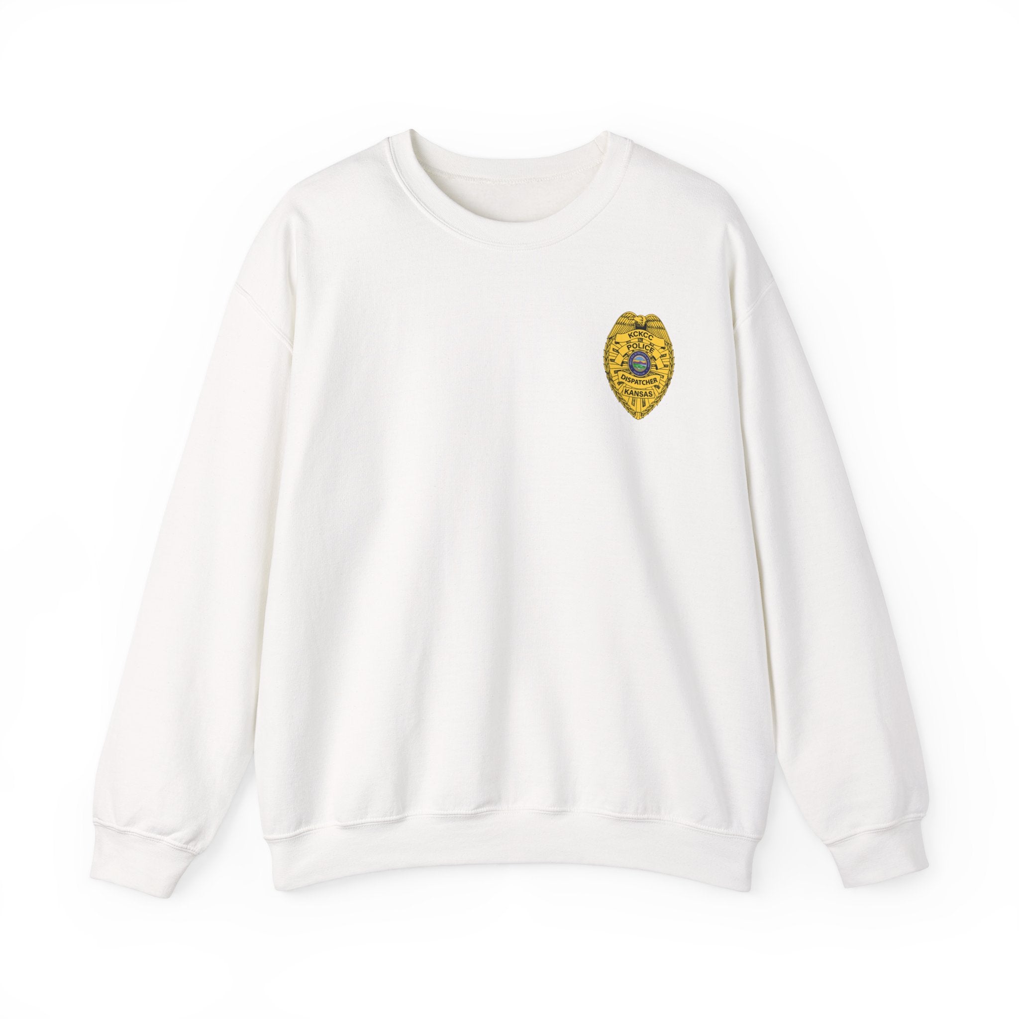 Kansas City College Police Dispatcher - Unisex Heavy Blend™ Crewneck Sweatshirt