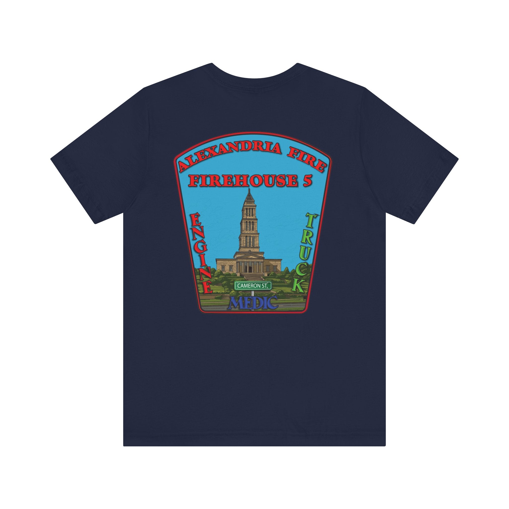 Alexandria Station 5 version 3 - Bella+Canvas Soft Unisex Tee