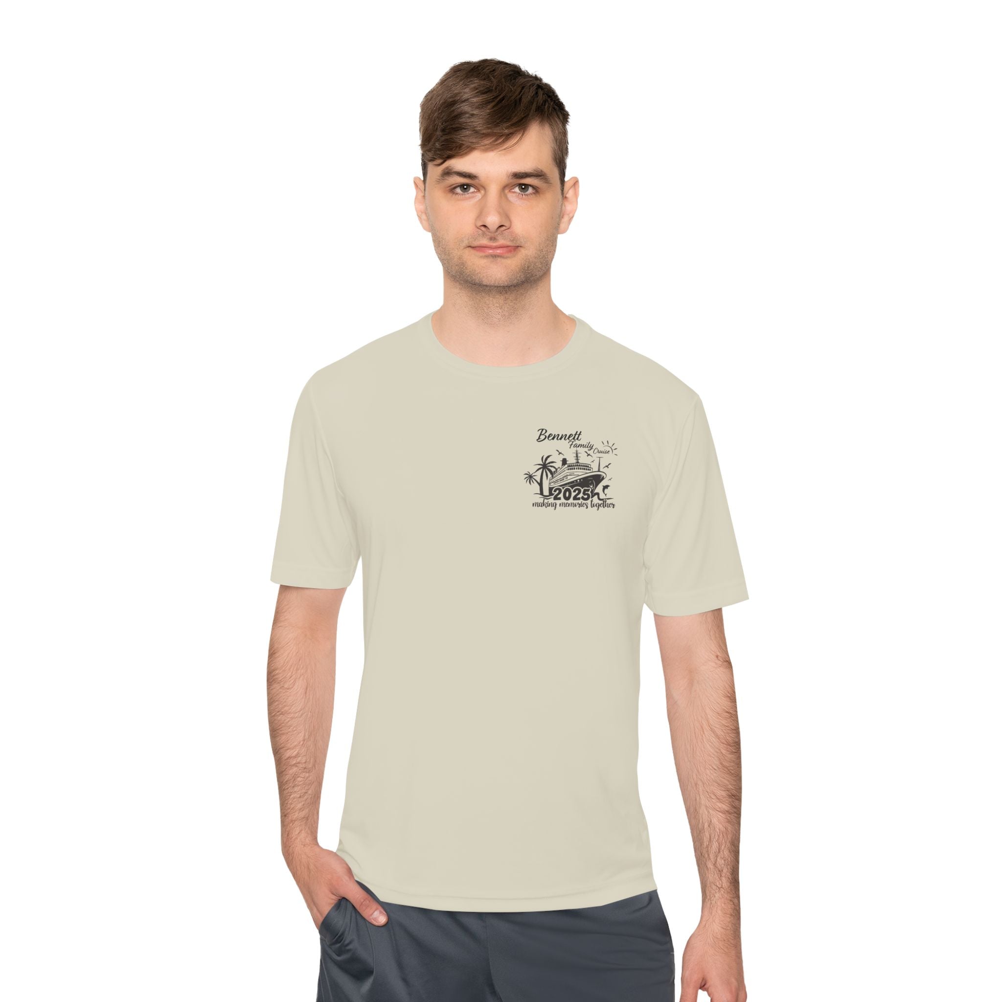 Bennet Family Cruise Black Text - Unisex Moisture Wicking Tee
