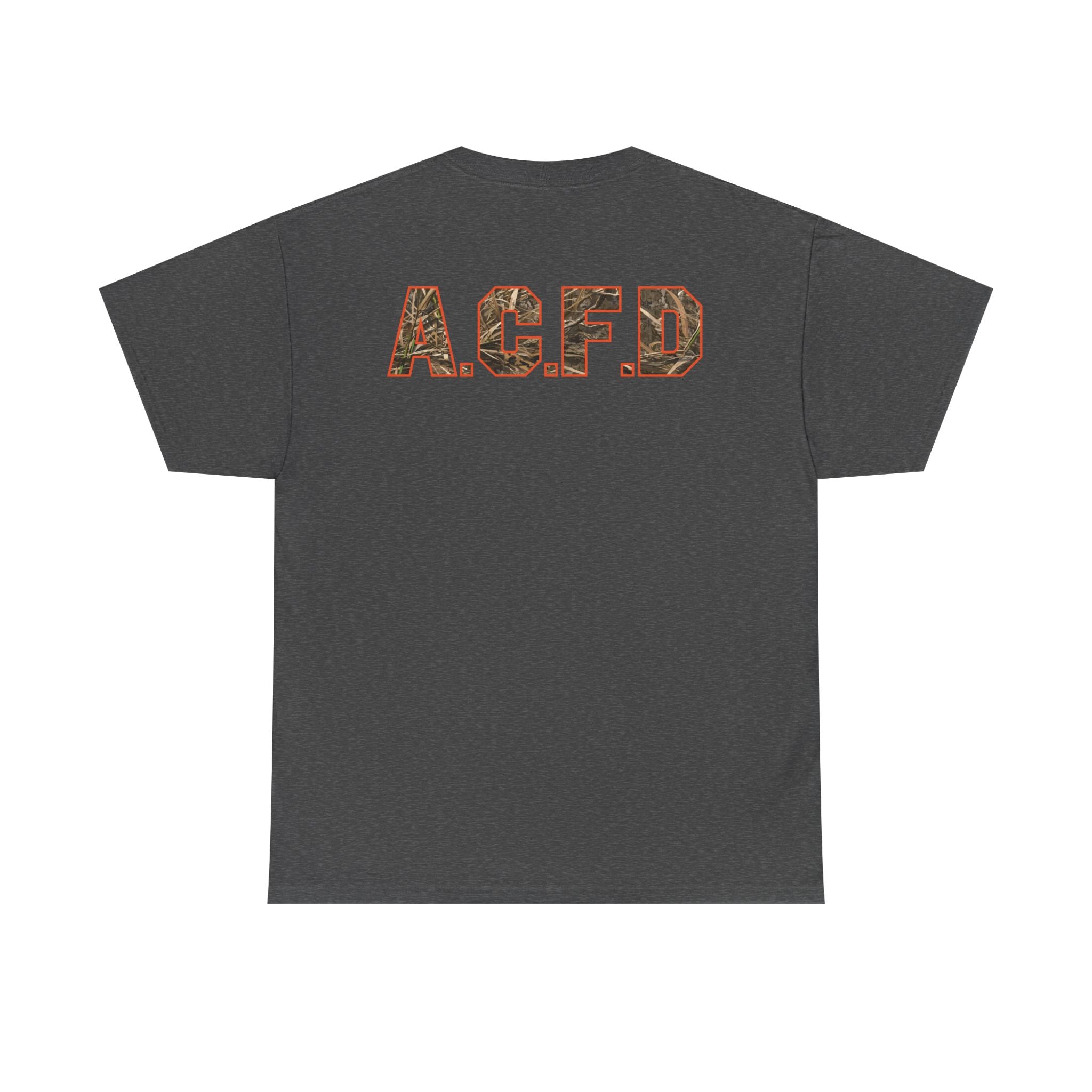 Heavy Cotton Unisex Tee - Arlington Camo Deer Hunter