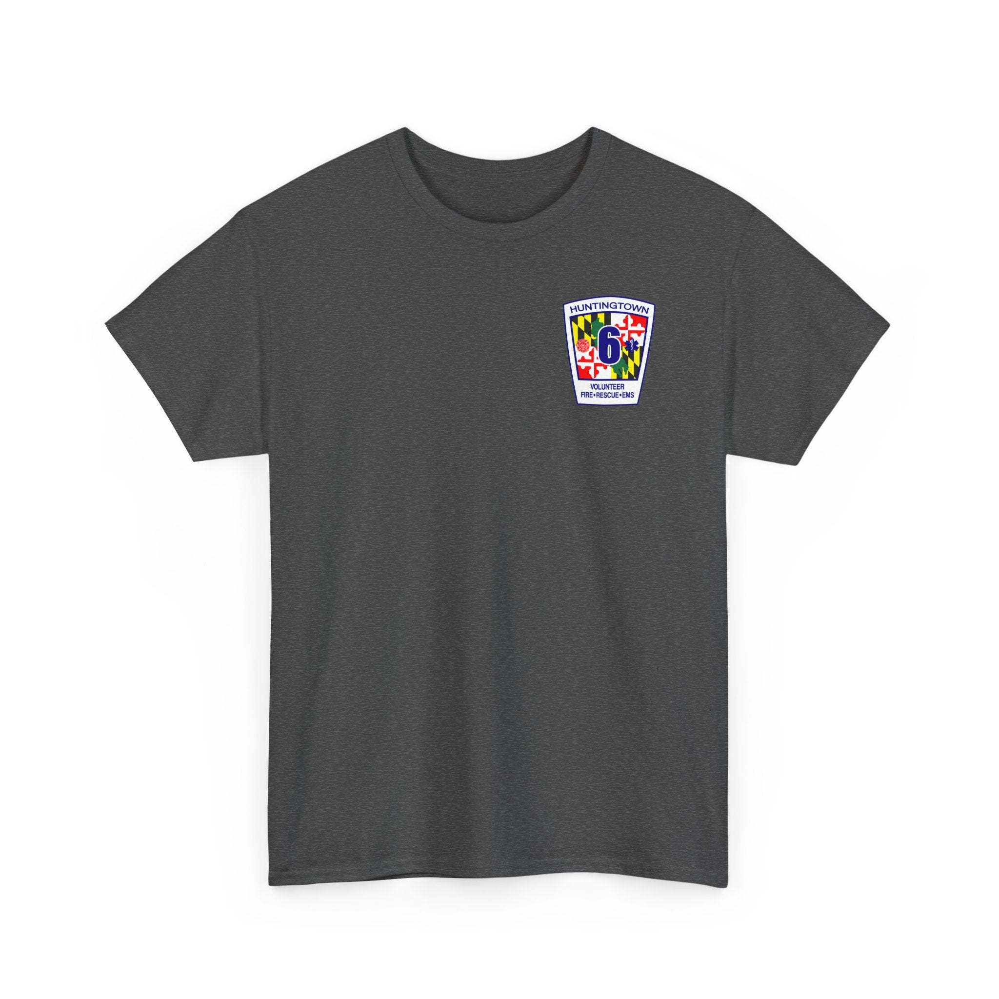 Huntingtown Vol. Fire Boat 6 - Heavy Cotton Unisex Tee