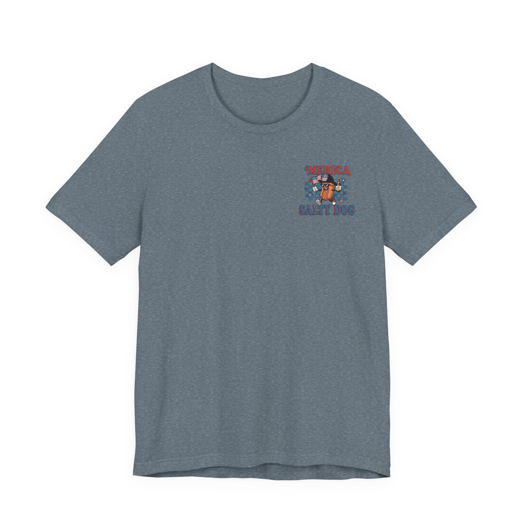 Salty Dog 'Merica Shirt - Bella-Canva Soft Jersey Short Sleeve Tee