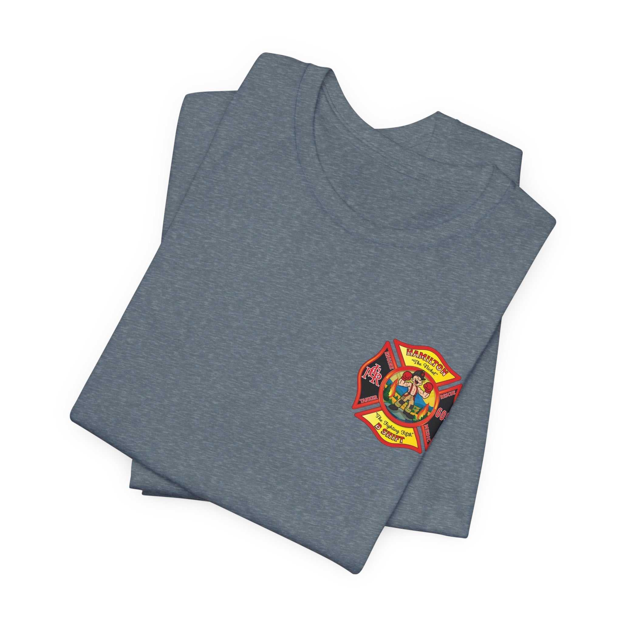 LCFR Hamilton Station 5 version 4 Nickel Back- Bella+Canvas Soft Unisex Tee