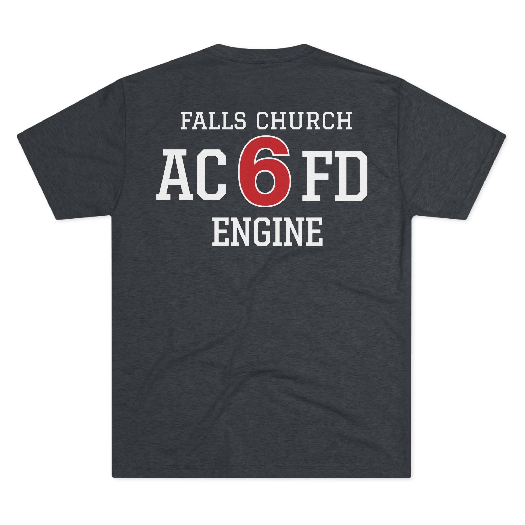 Engine 6 Falls Church - NextLevel Tri-Blend Crew Tee
