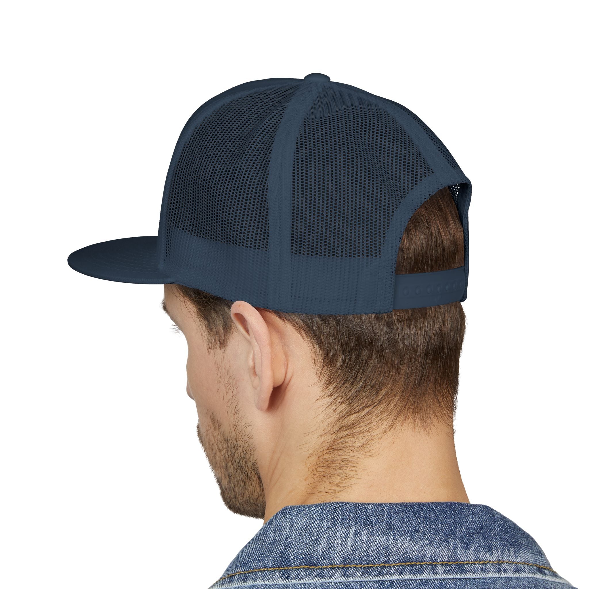 Arlington Rescue 2 (requested different style hat) - 5 Panel Trucker Cap (Embroidery)