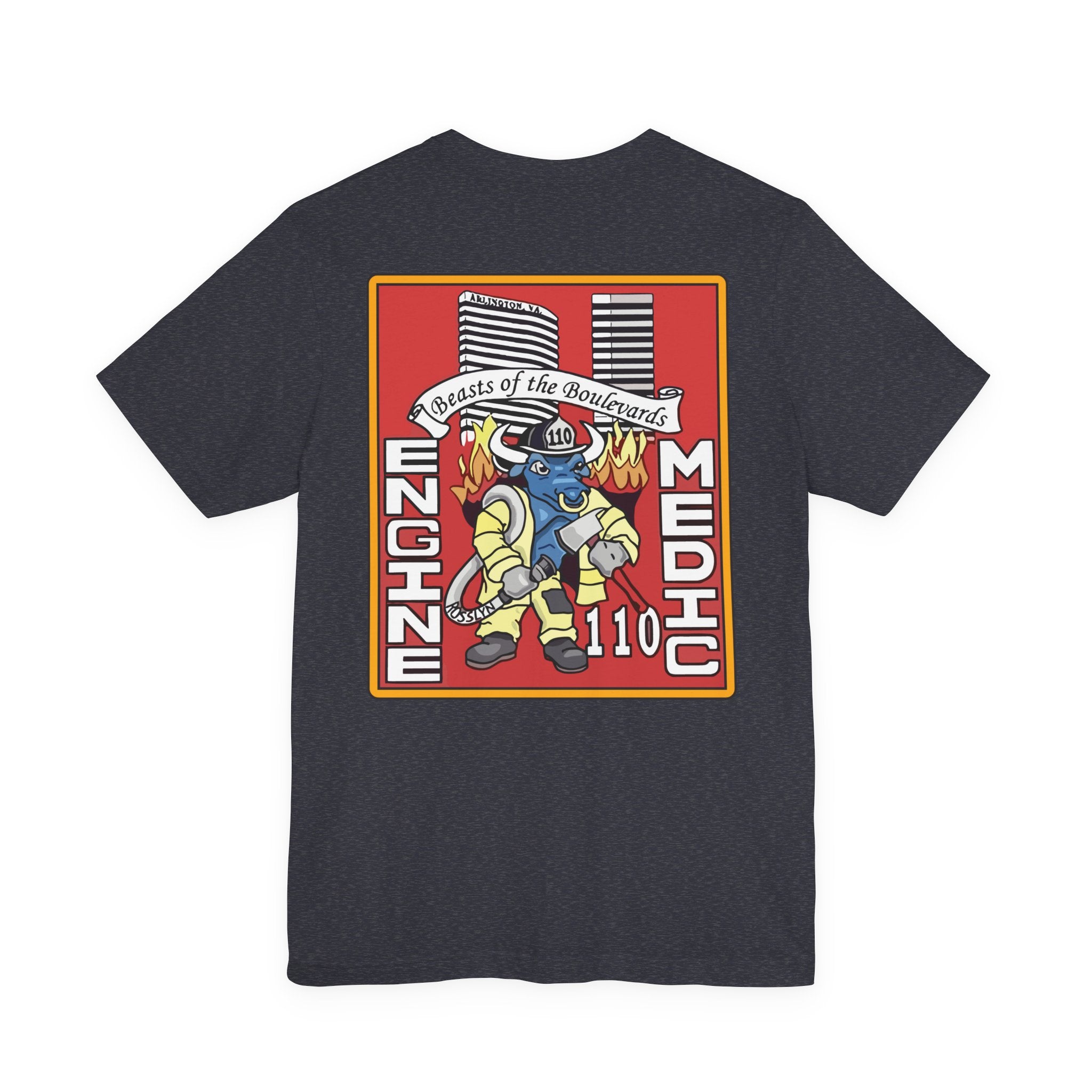 Station 10 Beast Front and Back - Bella+Canvas Soft Unisex Tee