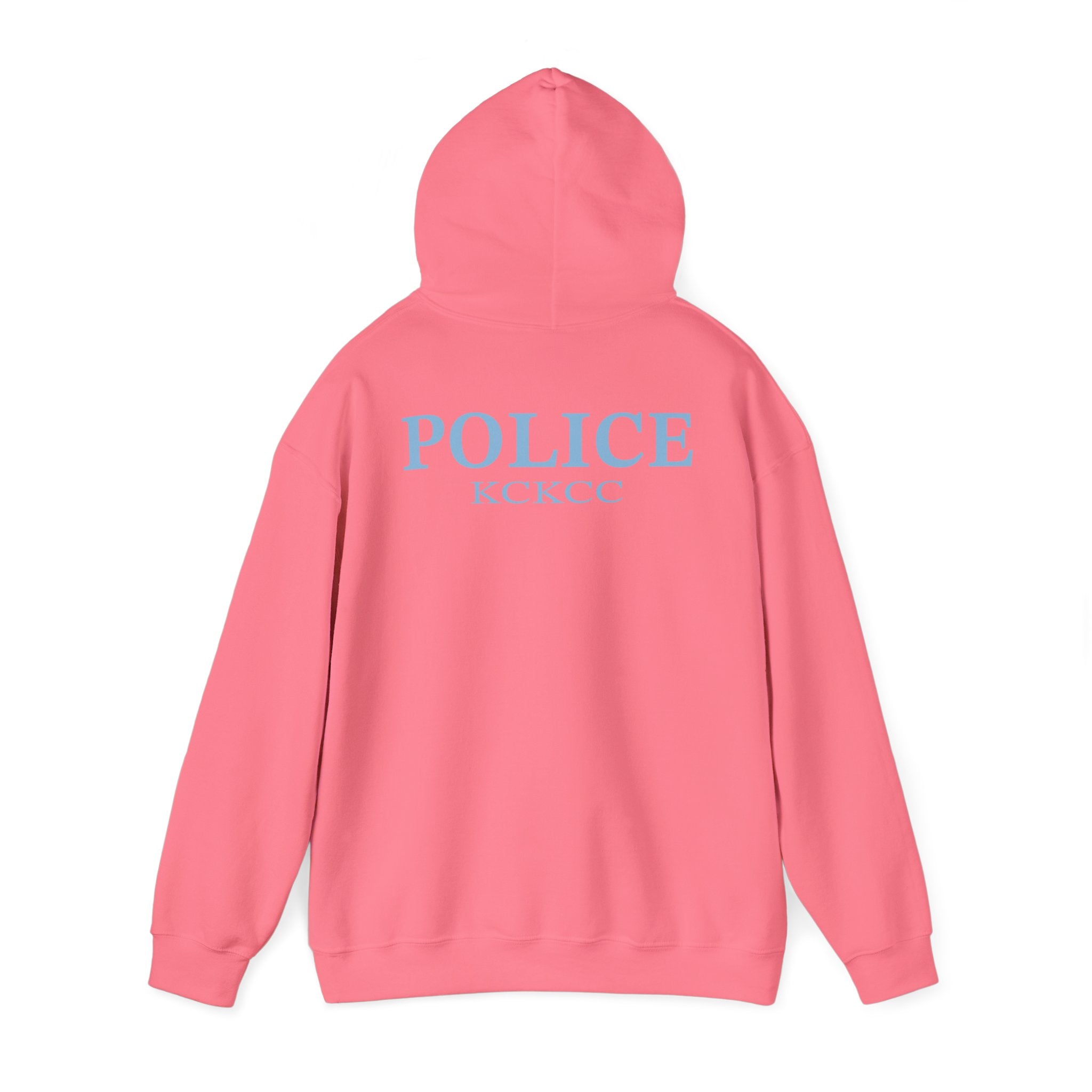 Kansas City College Police Blue Patch - Unisex Heavy Blend™ Hooded Sweatshirt