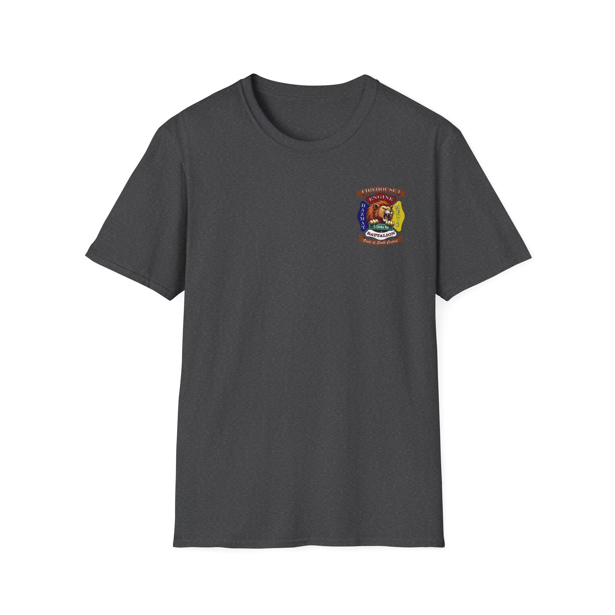 "South Central" Station 1 (version 4) - Gildan Soft Cotton Softstyle T-Shirt