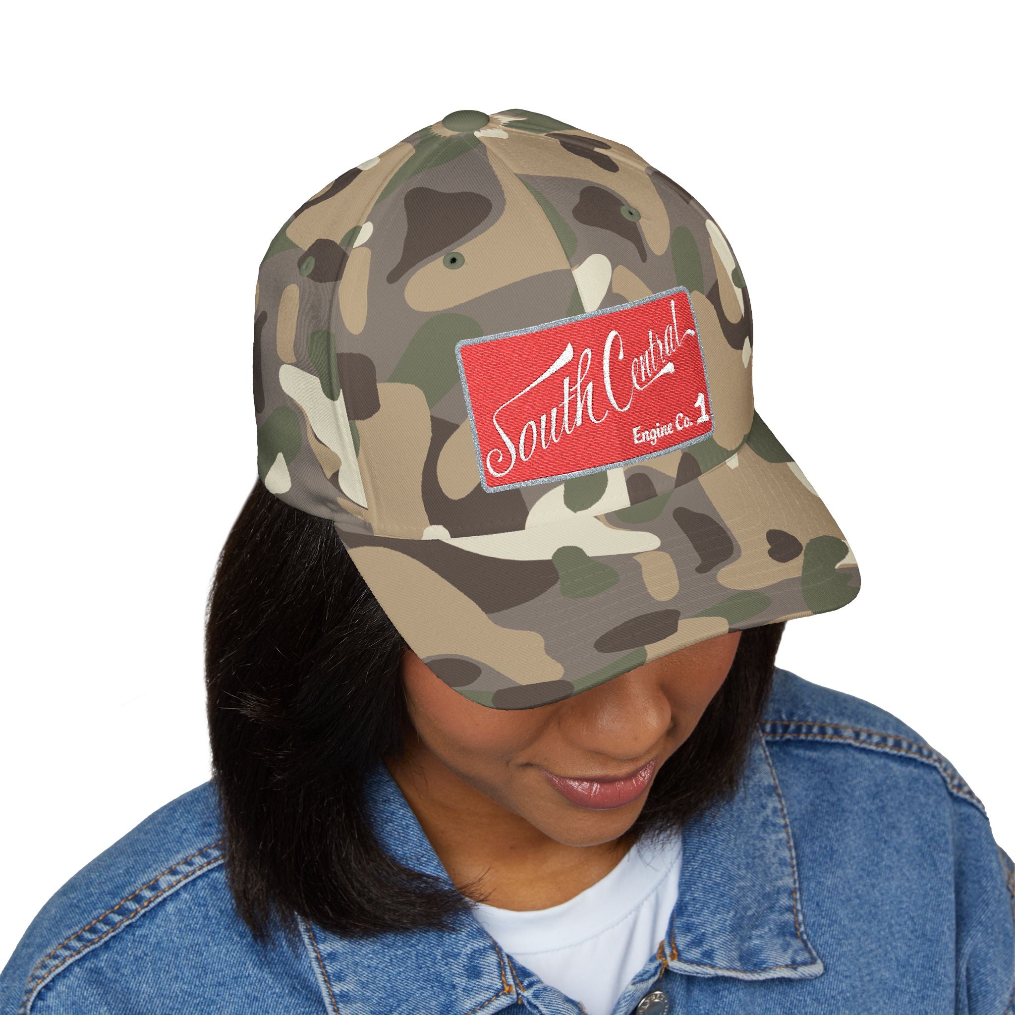 Station 1 South Central - FLEXFIT Closed-Back Structured Cap (Embroidery)