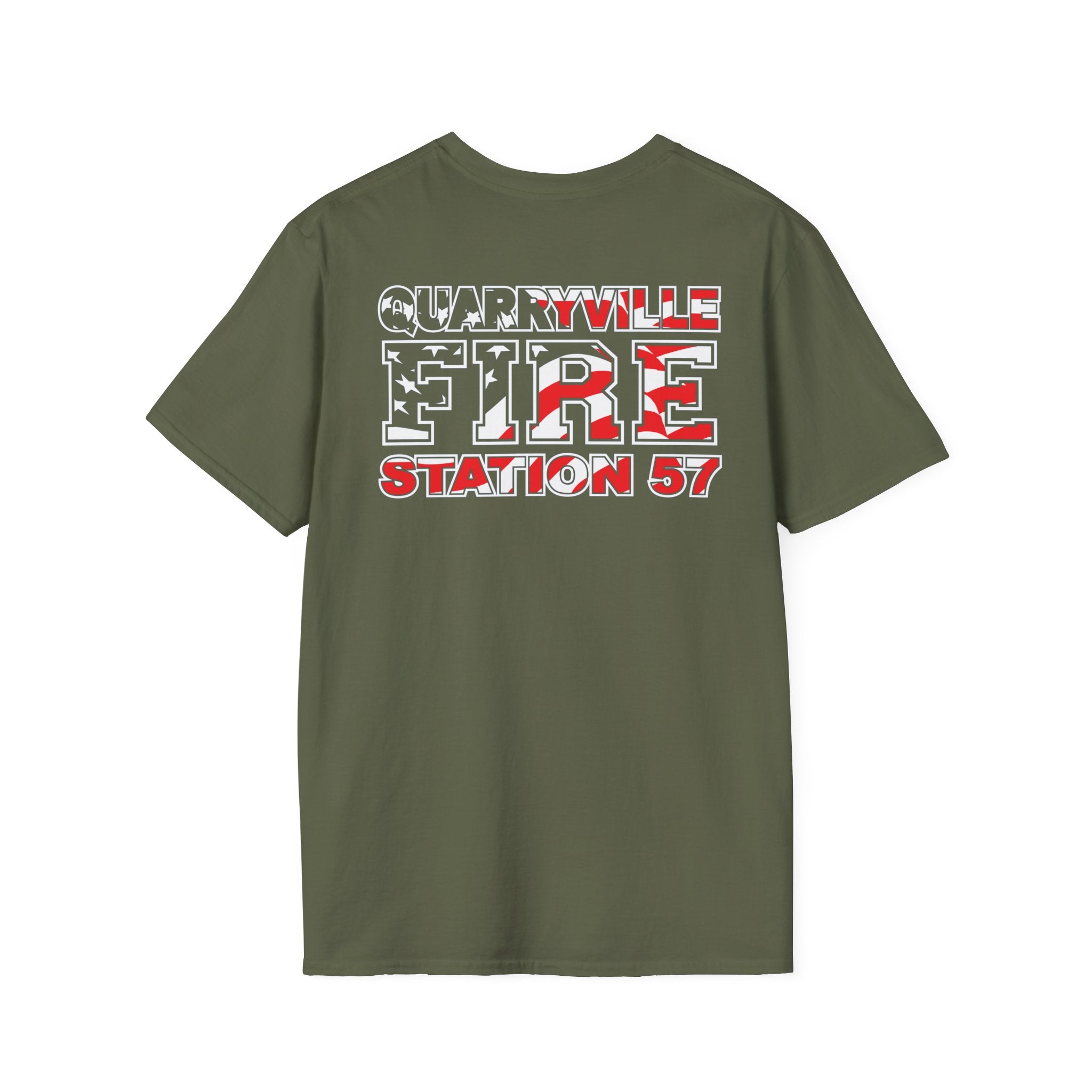 Quarryville PA Vol. Fire - Gildan Soft Cotton T-Shirt