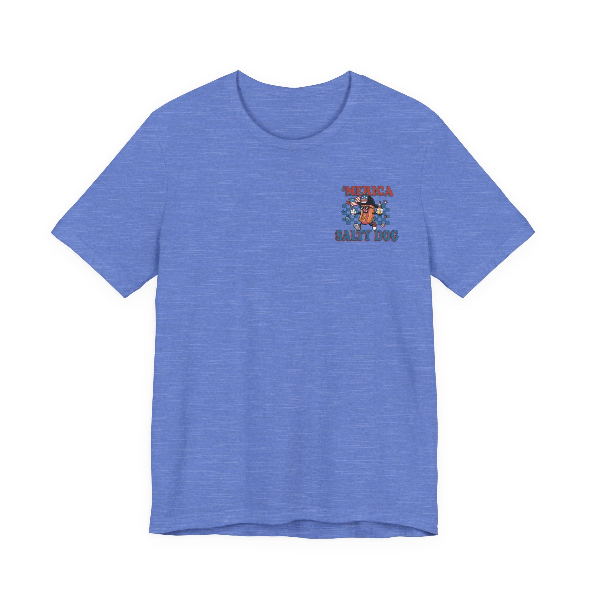 Salty Dog 'Merica Shirt - Bella-Canva Soft Jersey Short Sleeve Tee