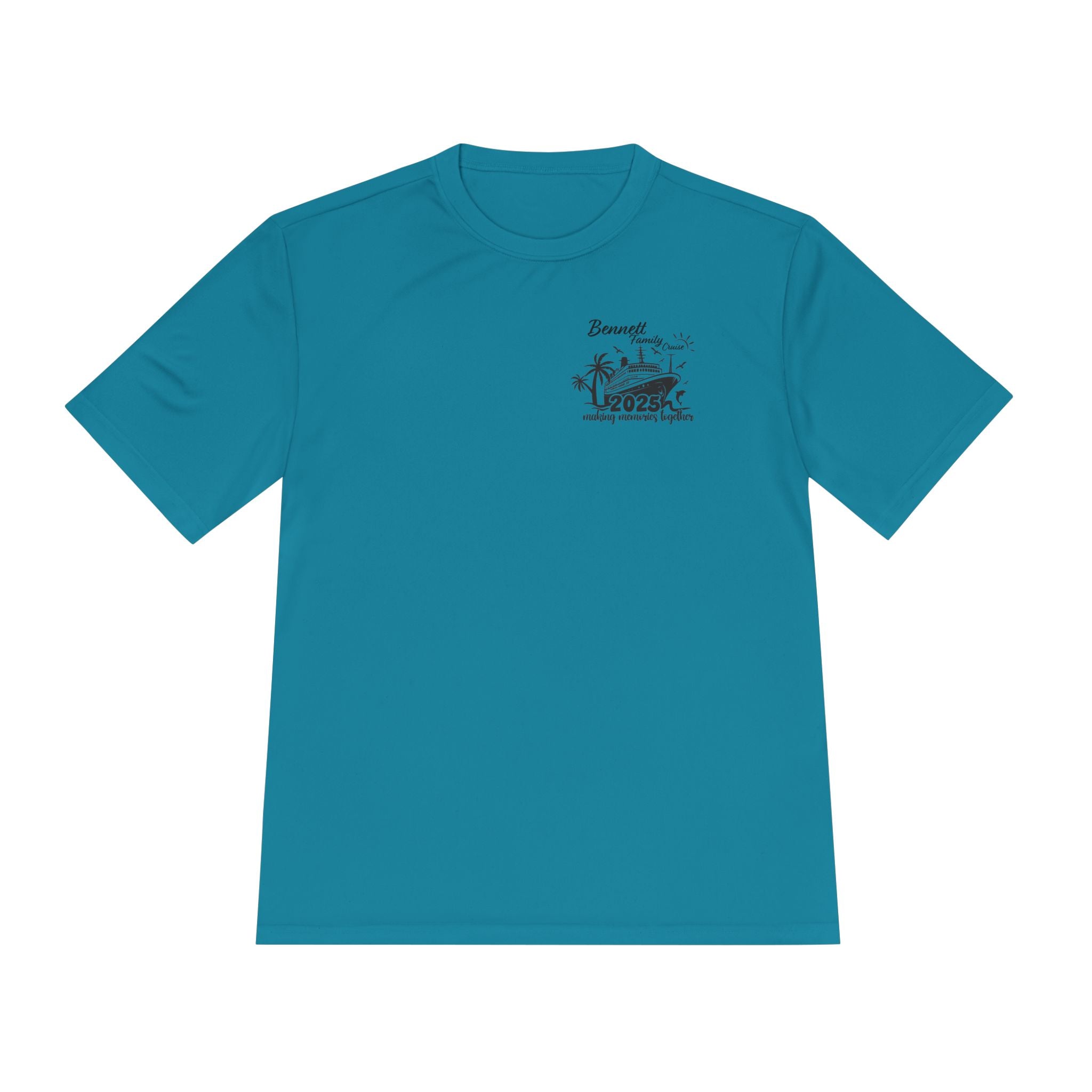 Bennet Family Cruise Black Text - Unisex Moisture Wicking Tee