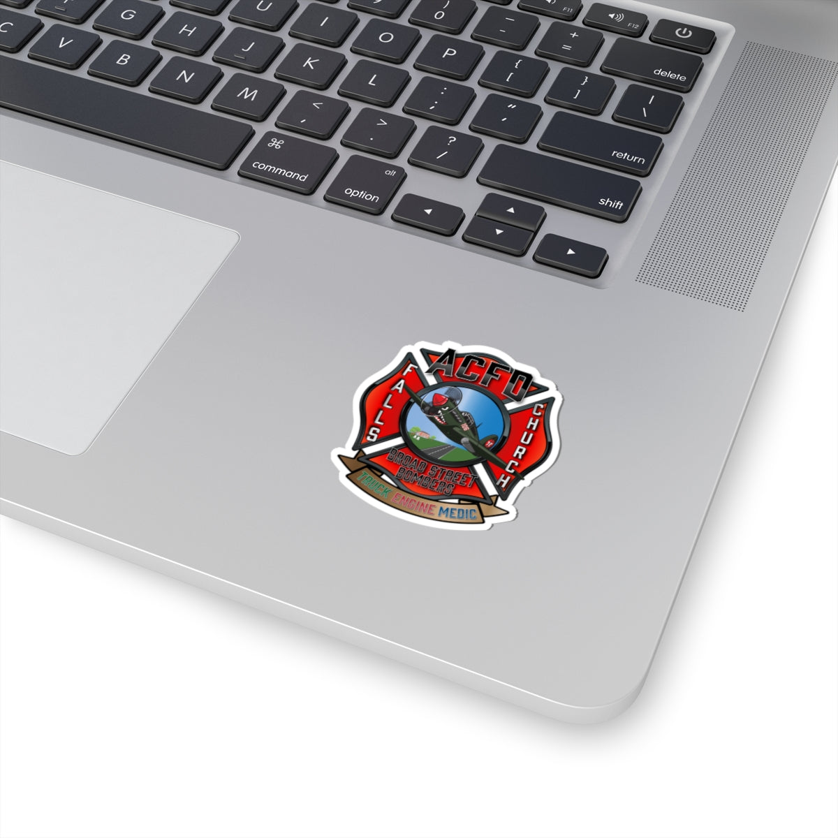 Station 6 Broad Street Bombers Kiss-Cut Stickers