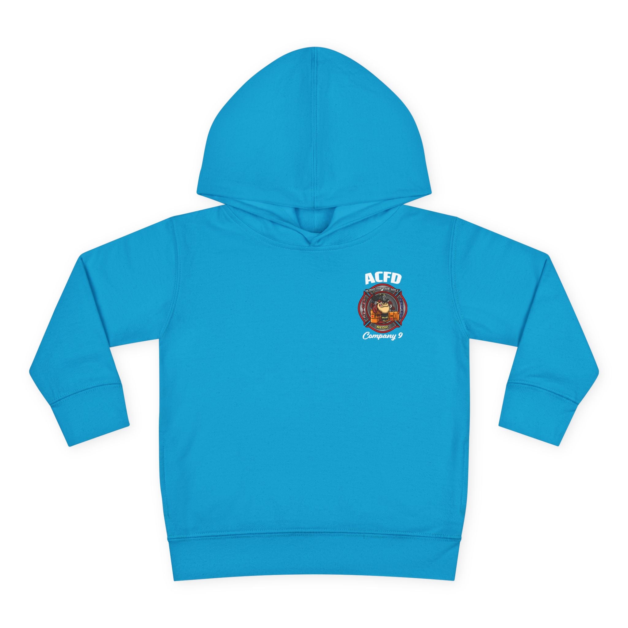 Station 9 Engine - Toddler Pullover Fleece Hoodie