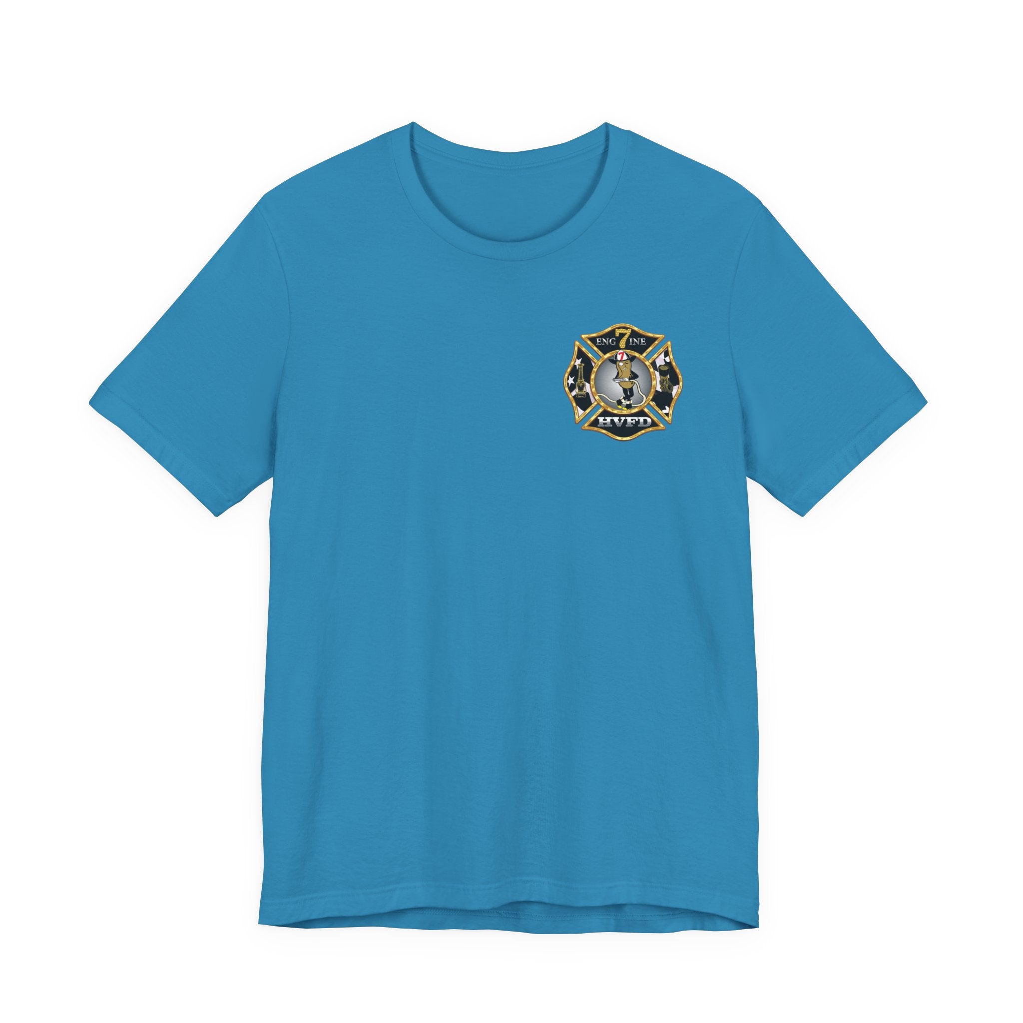 Hollywood MD Vol Fire Eng7ine - Bella+Canvas Soft Unisex Tee