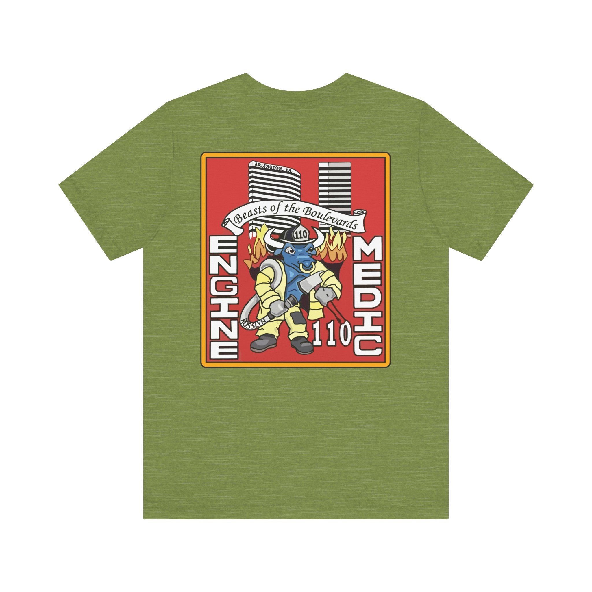 Station 10 Beast Front and Back - Bella+Canvas Soft Unisex Tee