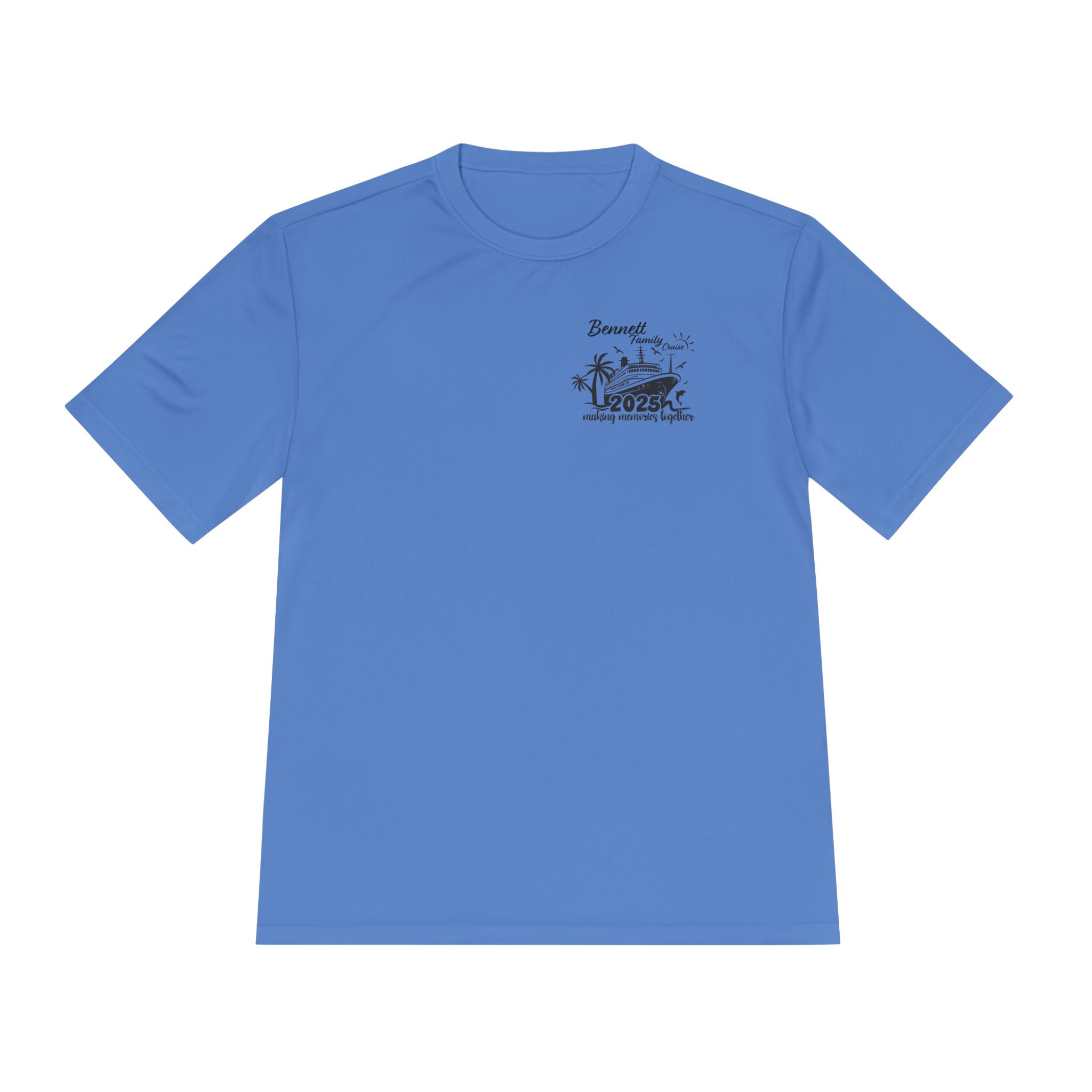 Bennet Family Cruise Black Text - Unisex Moisture Wicking Tee