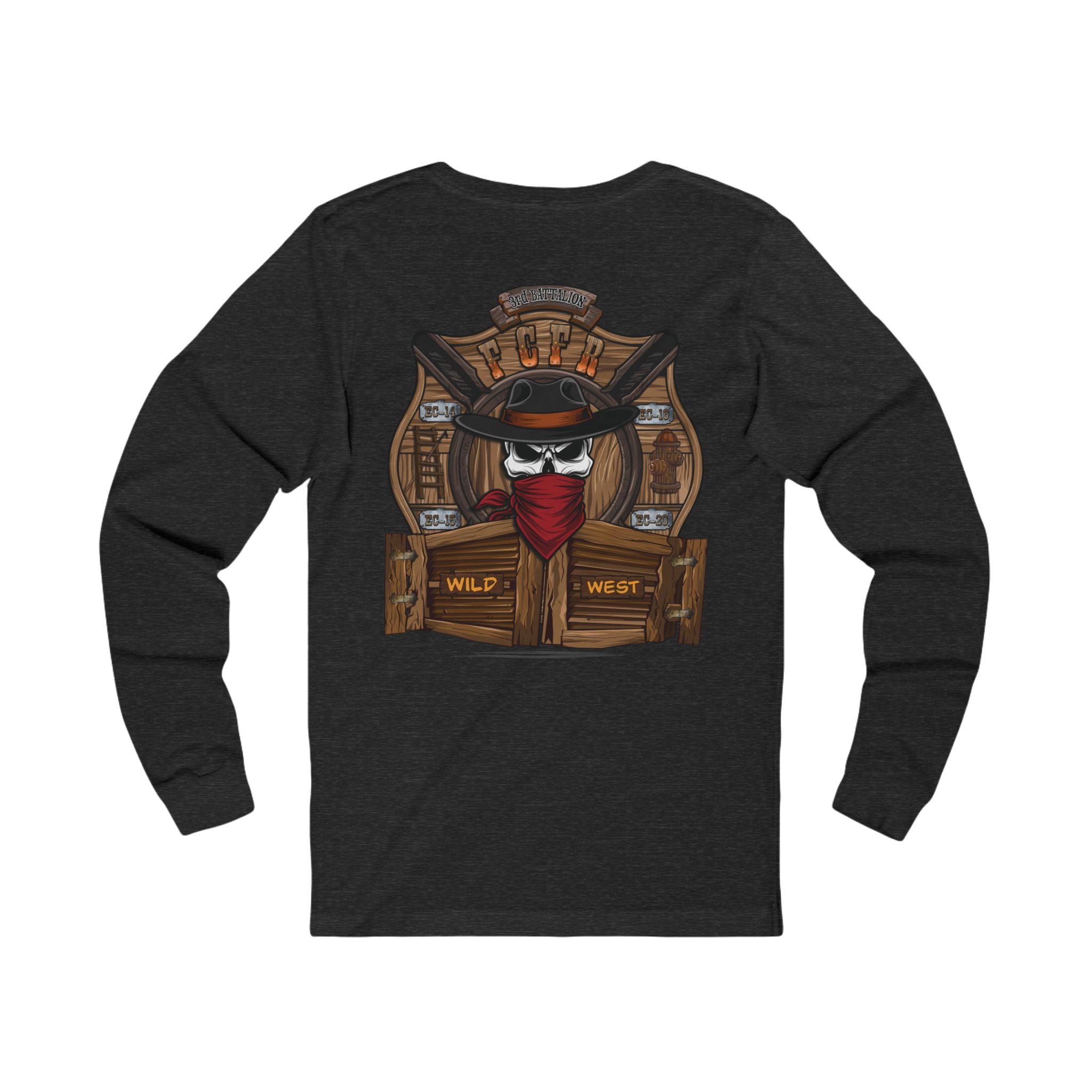 Frederick County Wild West Station Unisex Jersey Long Sleeve Tee