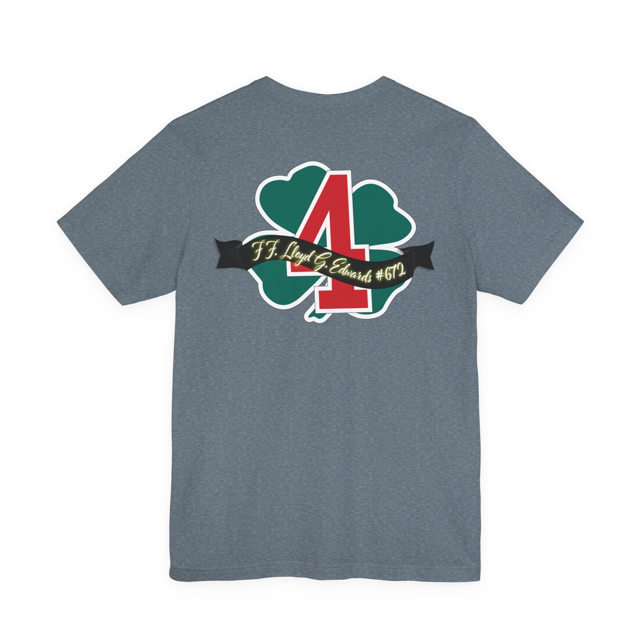 Clover Lloyd Edwards Memorial Shirt  - Unisex Jersey Short Sleeve Tee