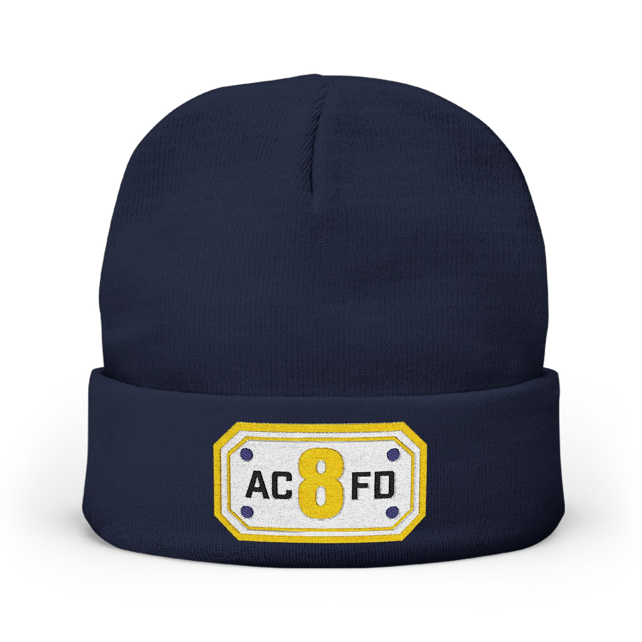 Arlington Medic 8 - Knit Beanie (Embroidery)