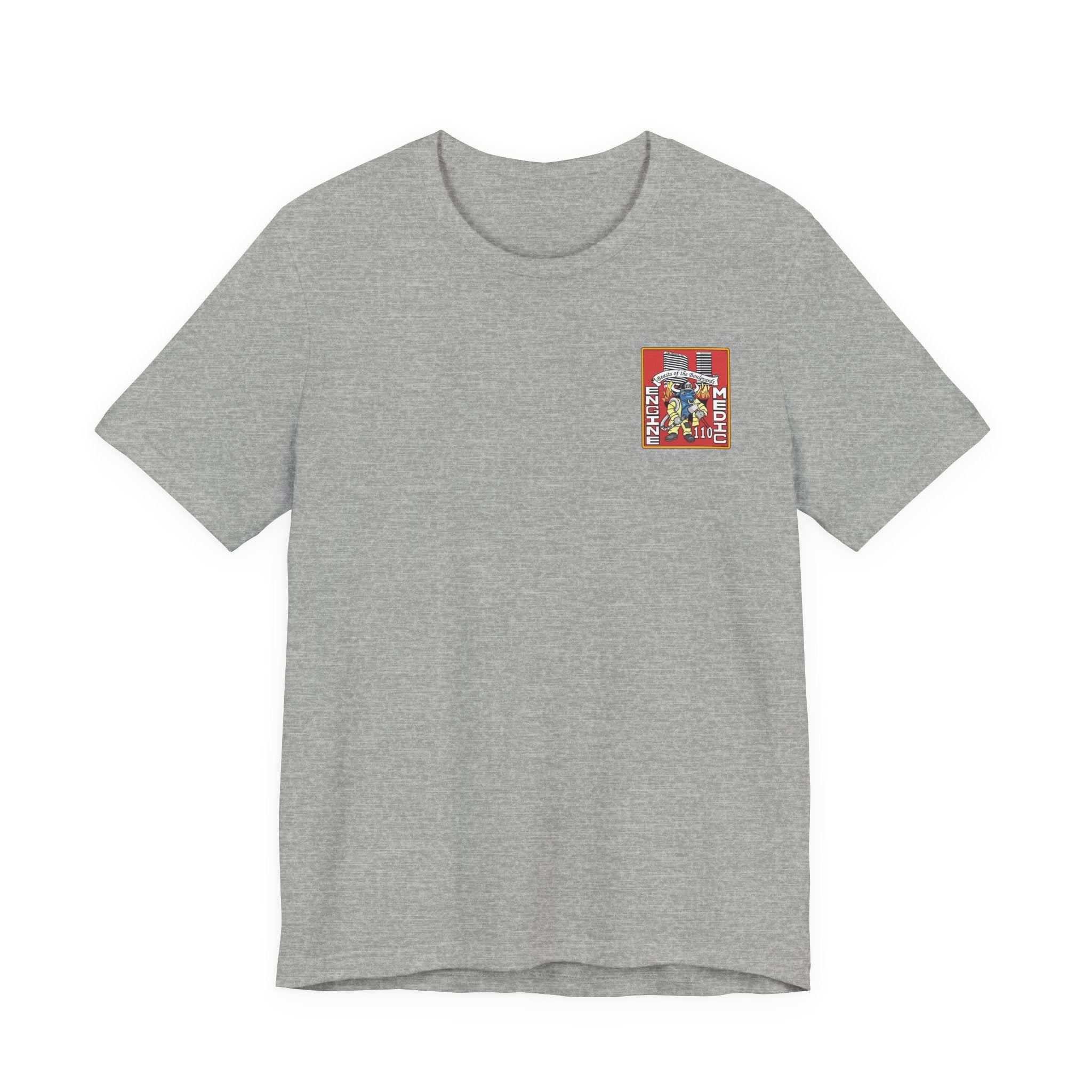 Station 10 Beast Front and Back - Bella+Canvas Soft Unisex Tee