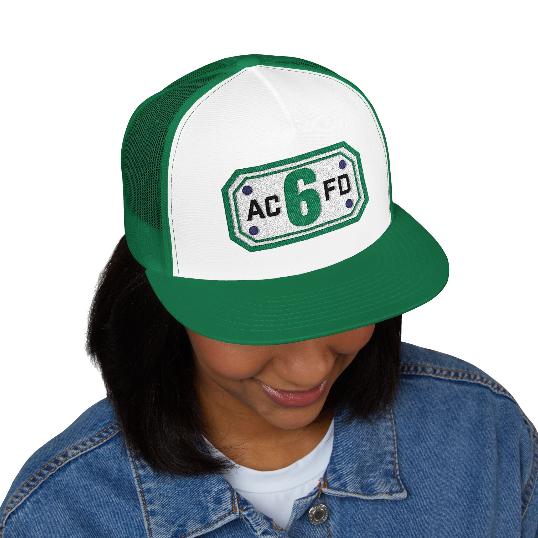 Arlington Truck 6 (requested different style hat) - 5 Panel Trucker Cap (Embroidery)